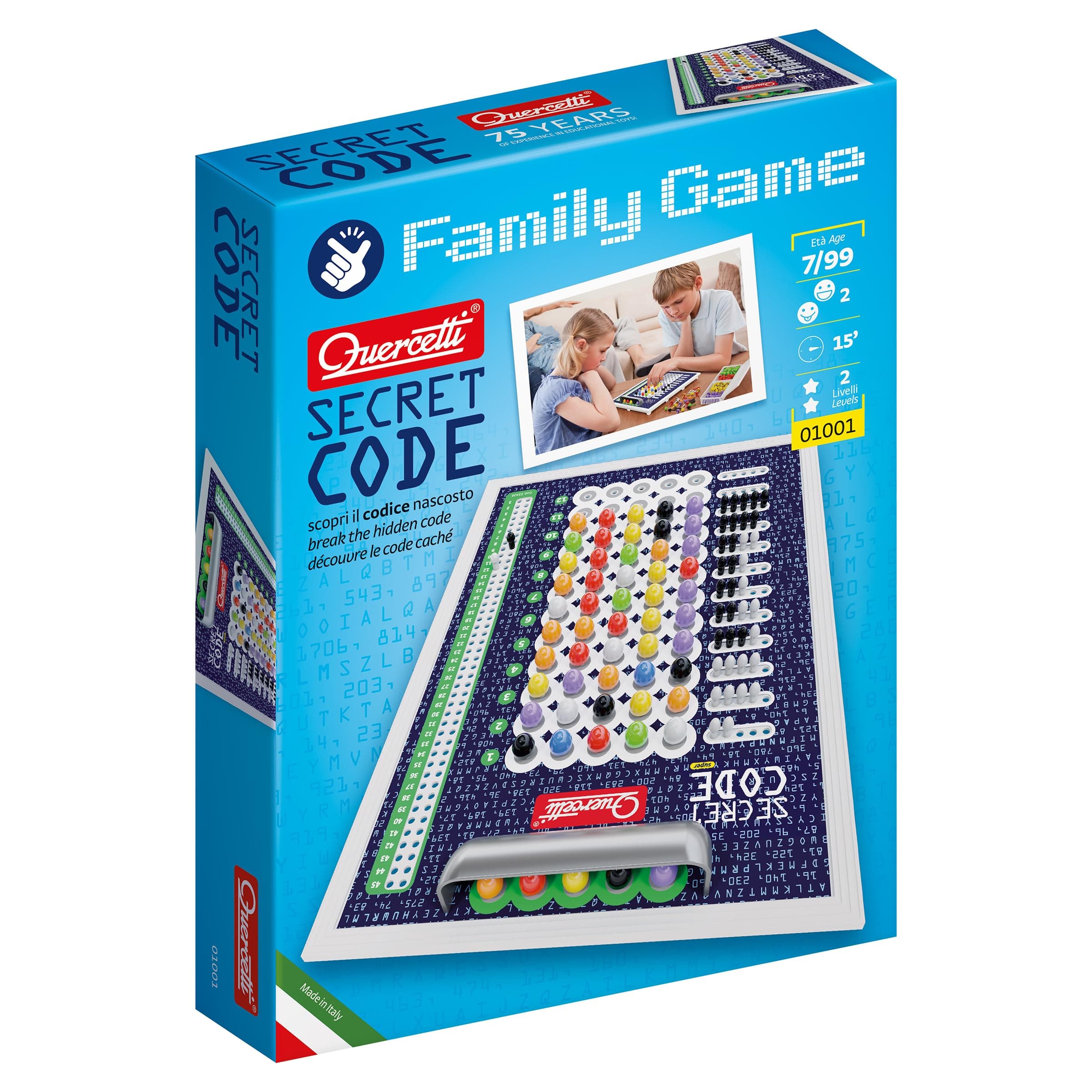 Secret Code Strategy Game for Kids, Multicolor