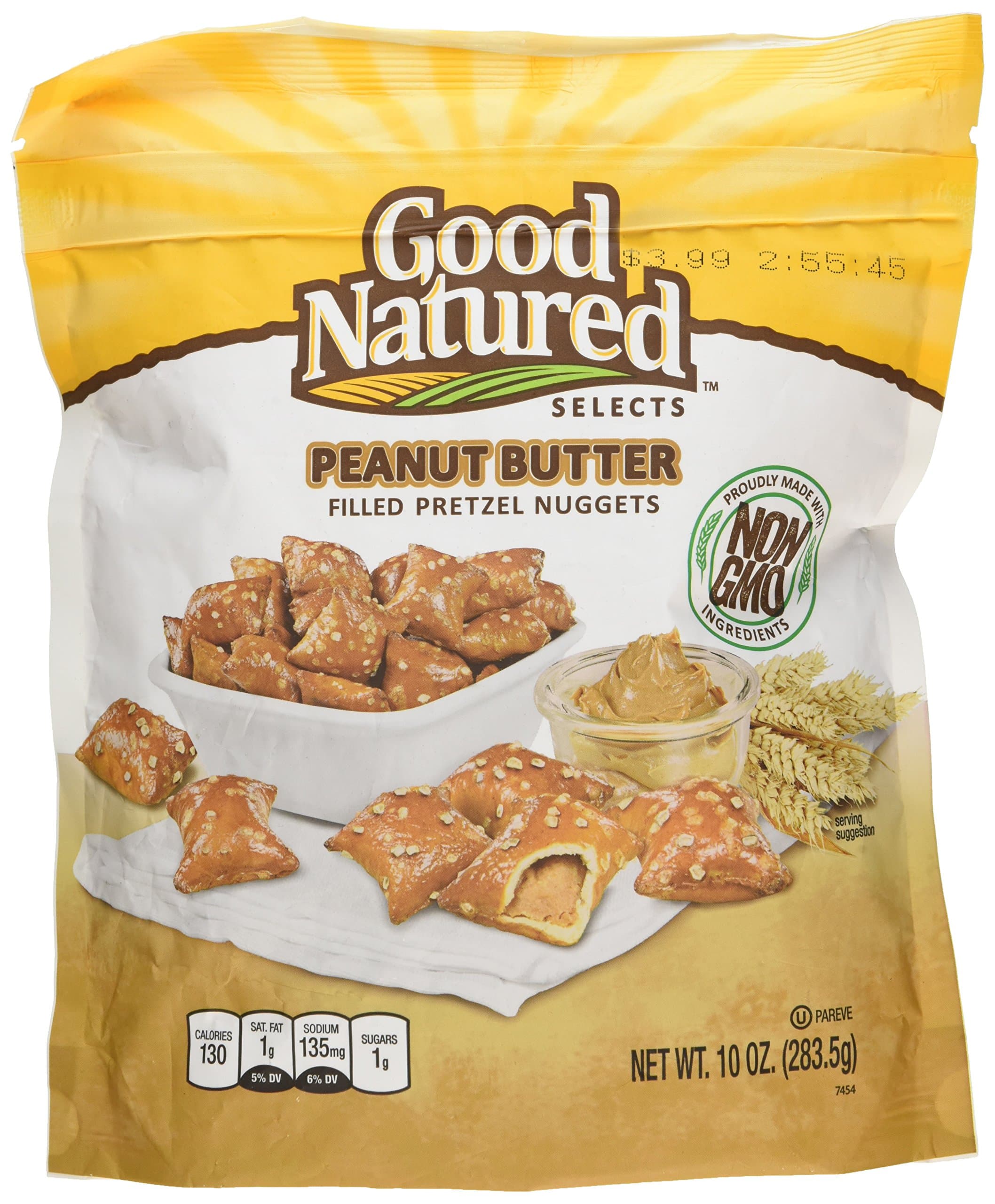 Good Natured Selects Peanut Butter Filled Pretzels, 10 Ounce