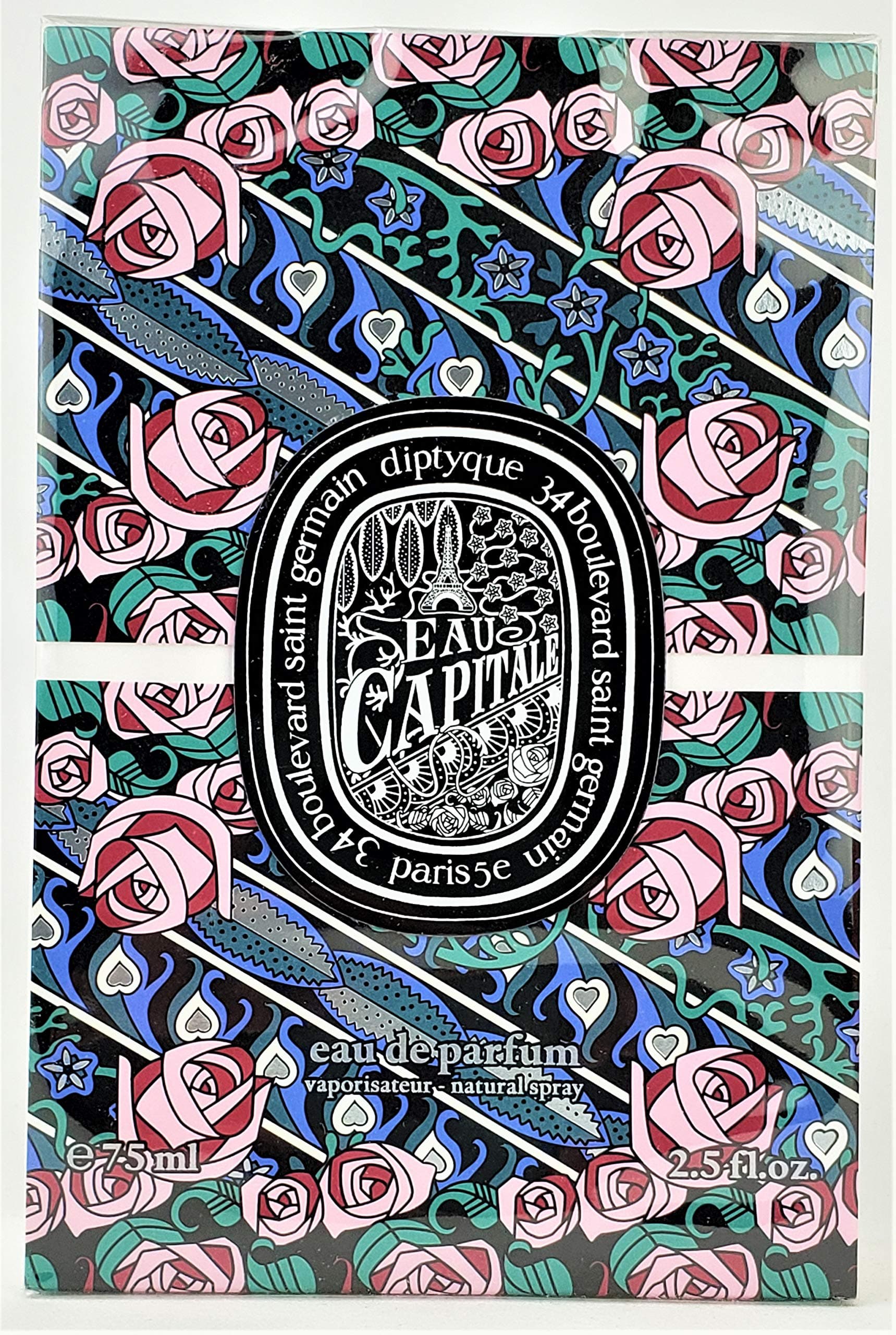 Eau Capitale Eau de Perfume For Unisex, 75 ml