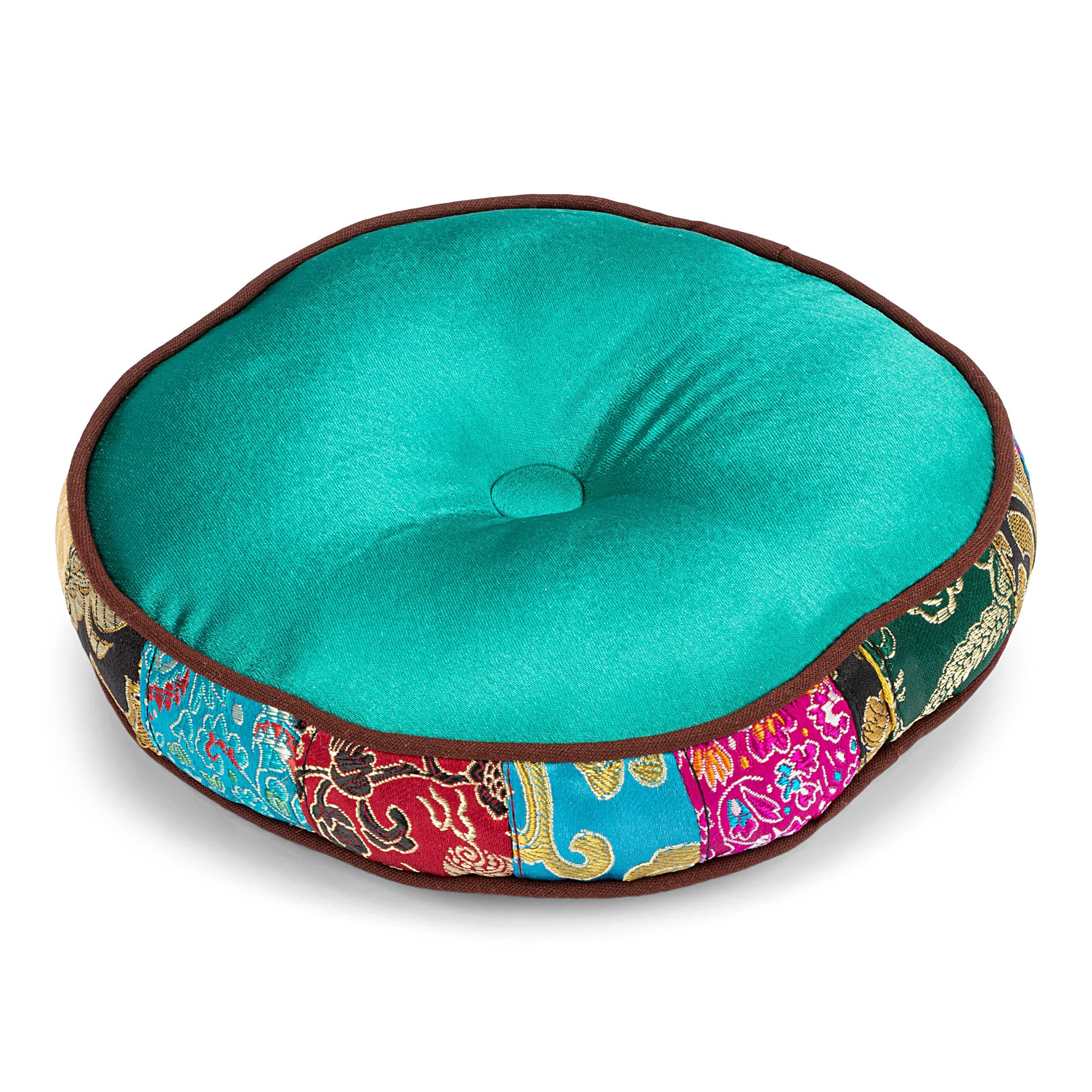 NKlaus Singing bowl cushion 15cm cushion for Tibetan singing bowl cotton coaster 12983