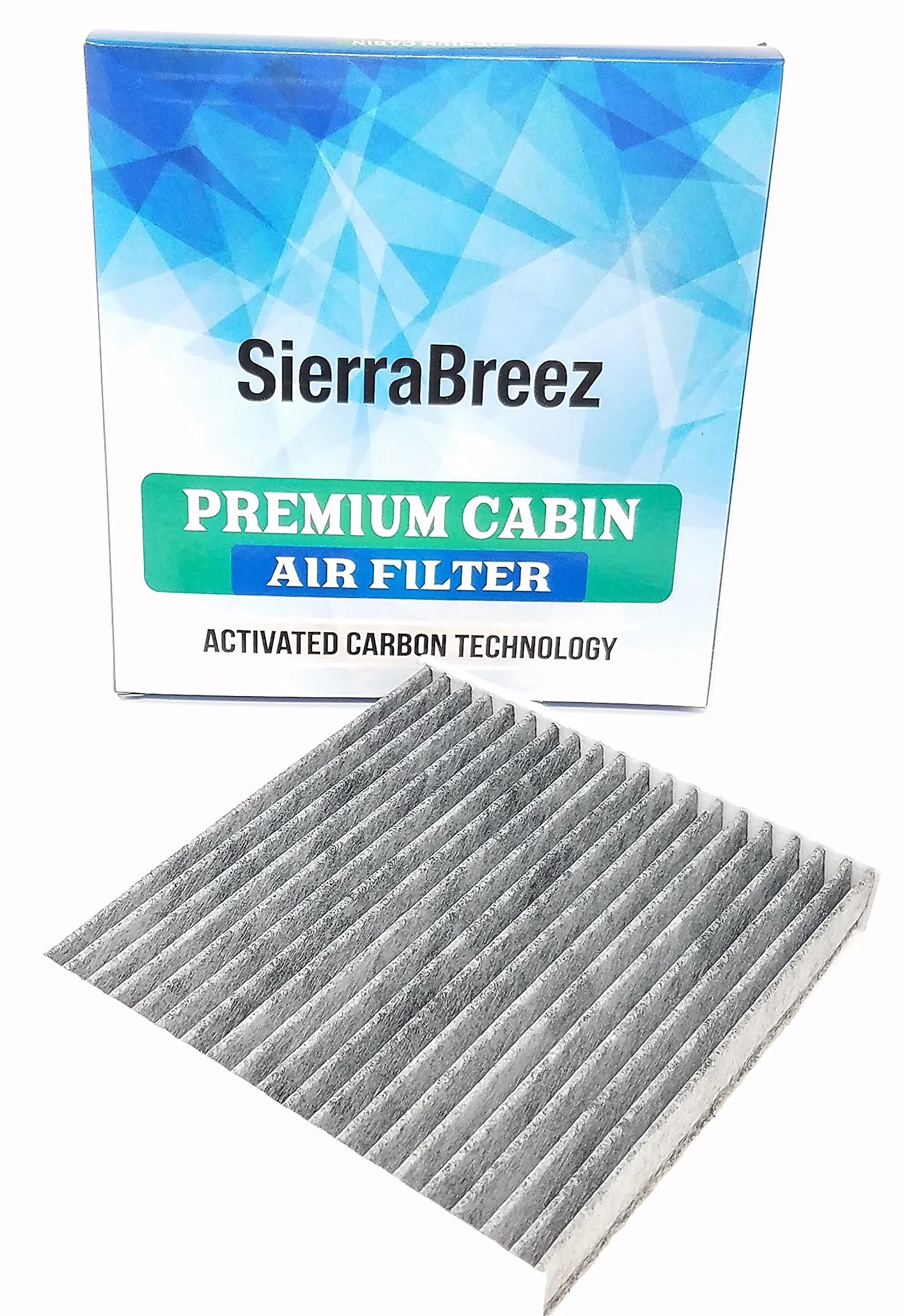 SB285 (CF10285) Premium Cabin Air Filter Fits Toyota/Lexus/Scion/Subaru, Activated Carbon