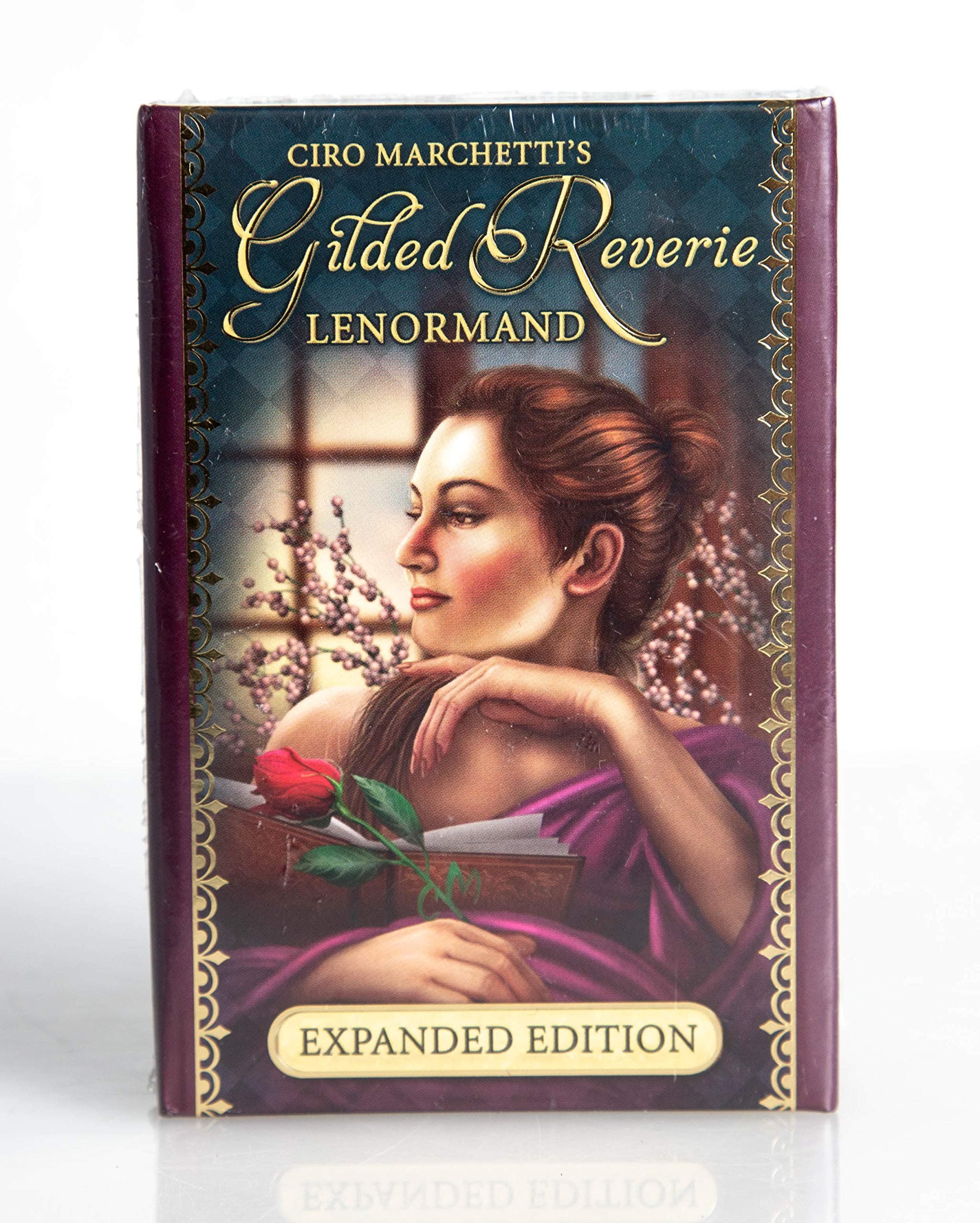 Us Game Sistem Gilded Reverie Lenormand Expanded Edition by Chiro Marchetti 47 Tarot Card Deck (with Gold Trim)