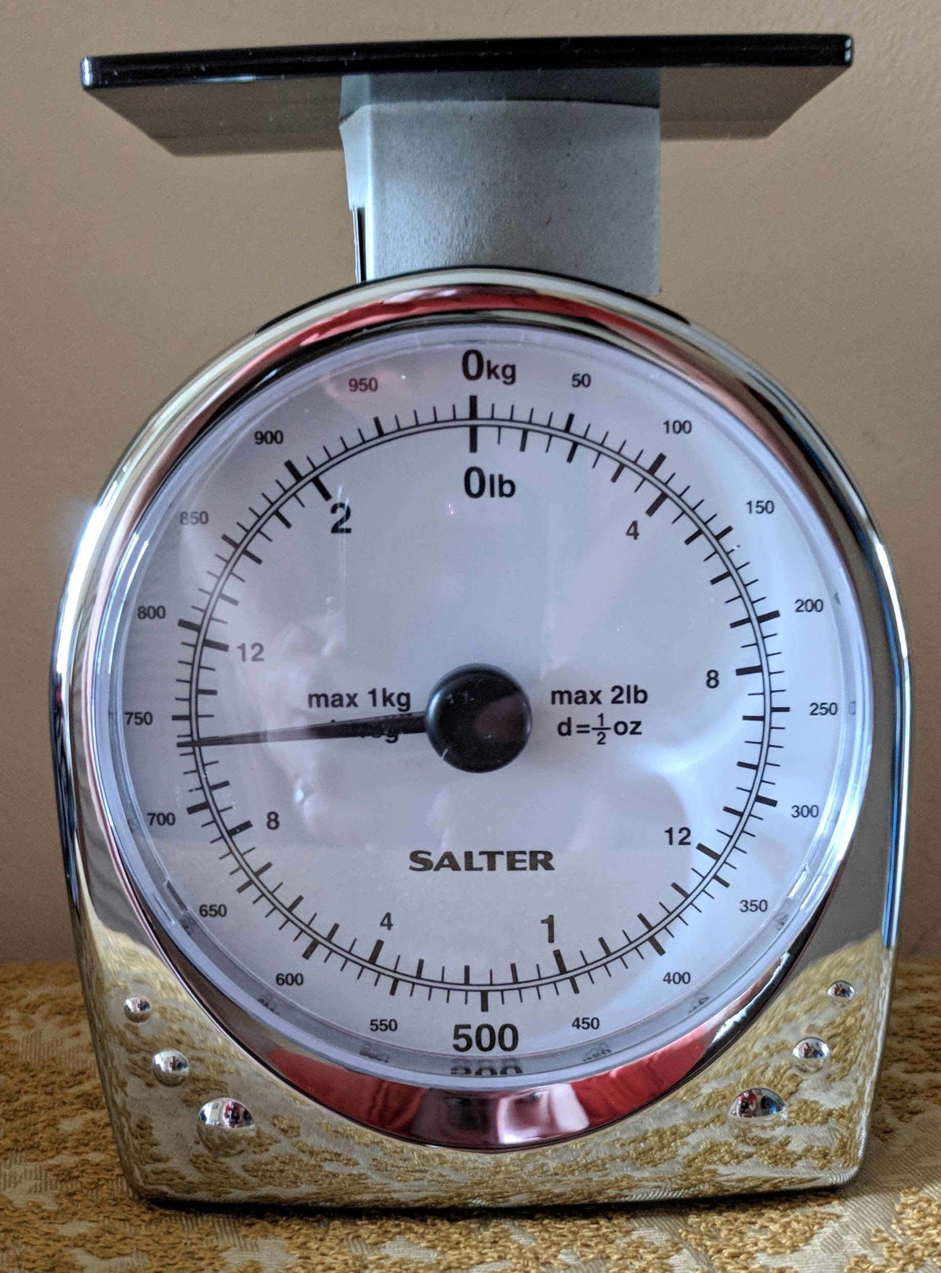 Salter Chrome Diet Scale 051CRDR