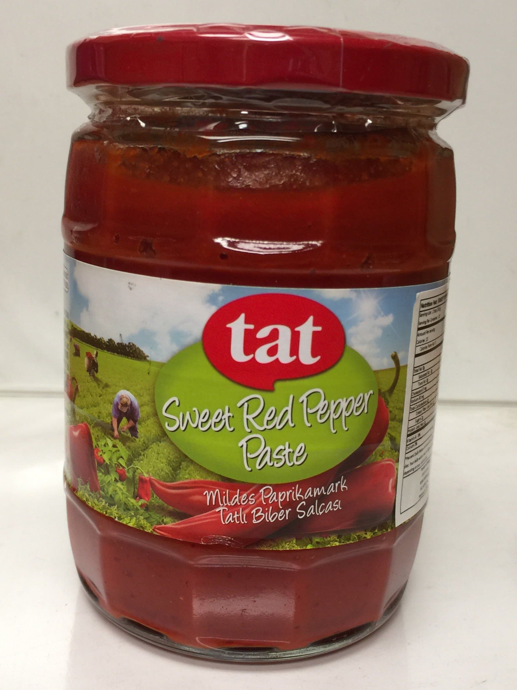 Tat Sweet Red Pepper Paste (Tatli biber salcasi) -550 Gr