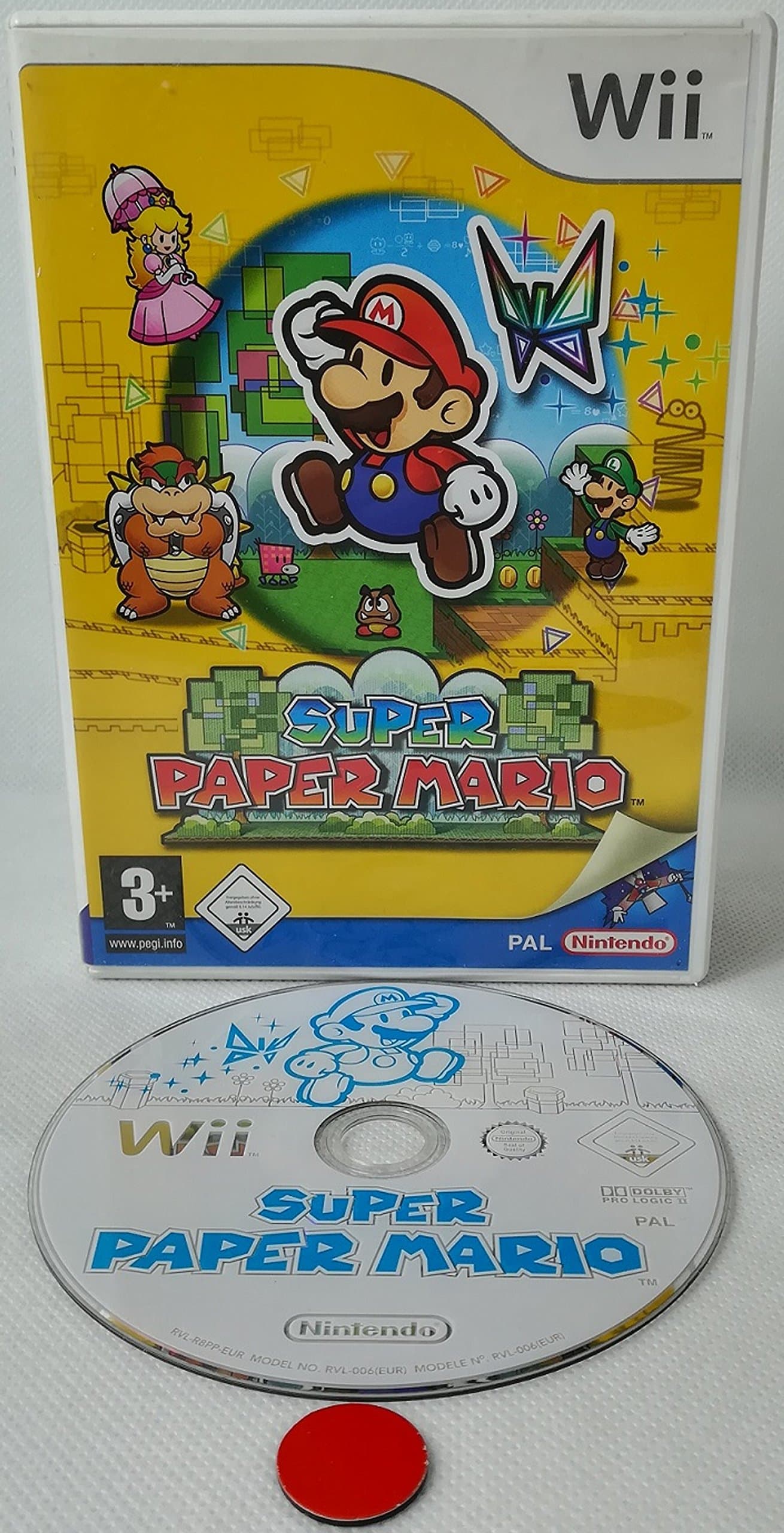 Nintendo Wii Game Super Paper Mario