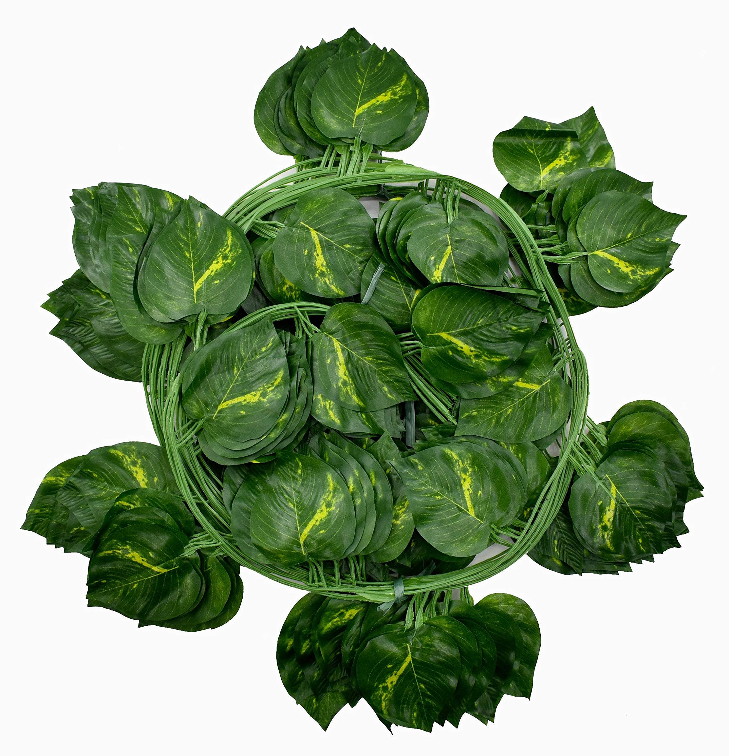 12pcs Artificial Plants Ivy Leaf Garland Vine Fake Foliage Hanging Flowers Home Garden Wall Decor