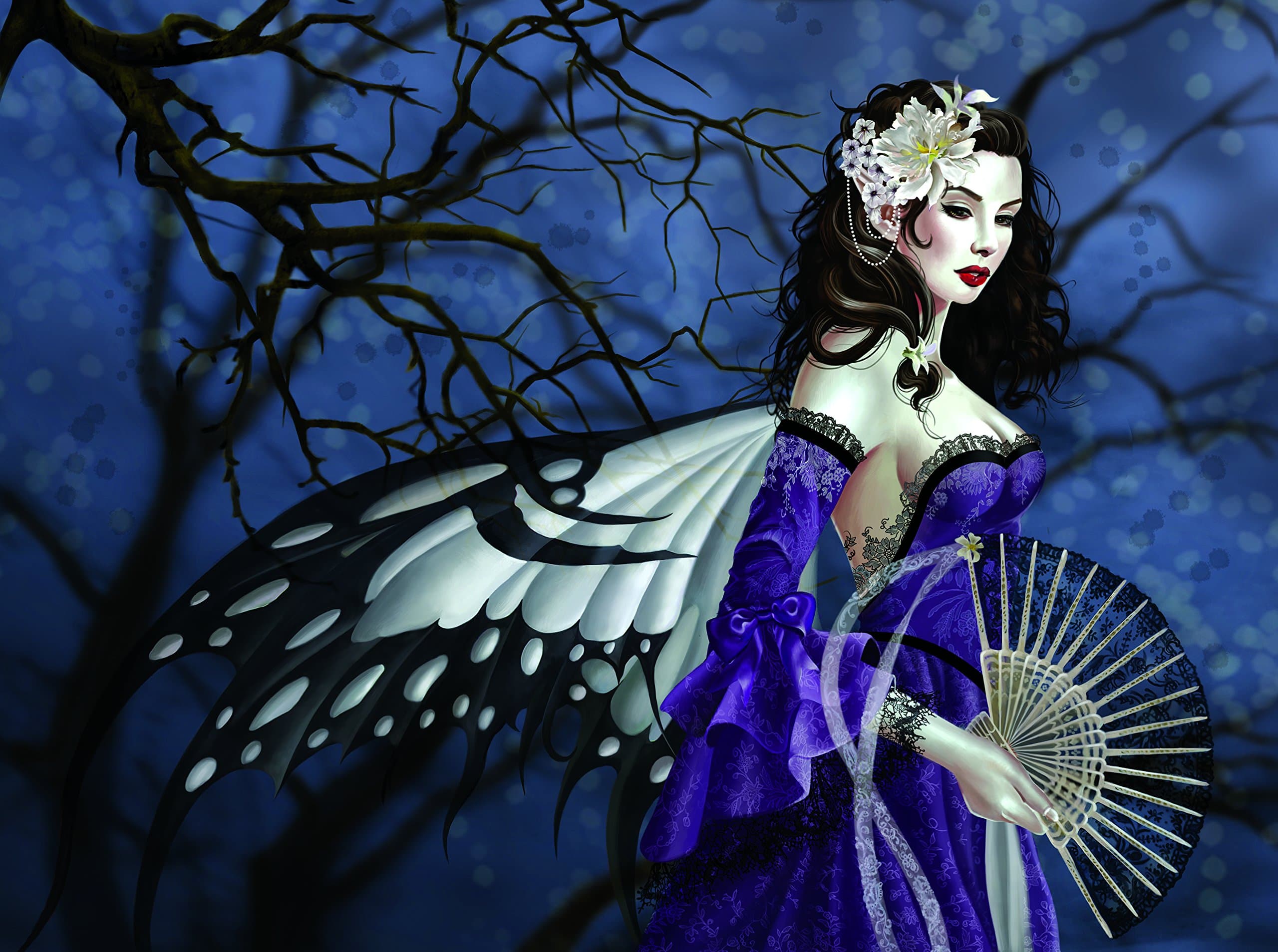 Nene Thomas Fairy Jigsaw Puzzle - Court Beauty: 1000 Unique Pieces - Made in The USA by Color Craft Puzzles - Delight Challenge Any 1000 Piece Puzzle Lover