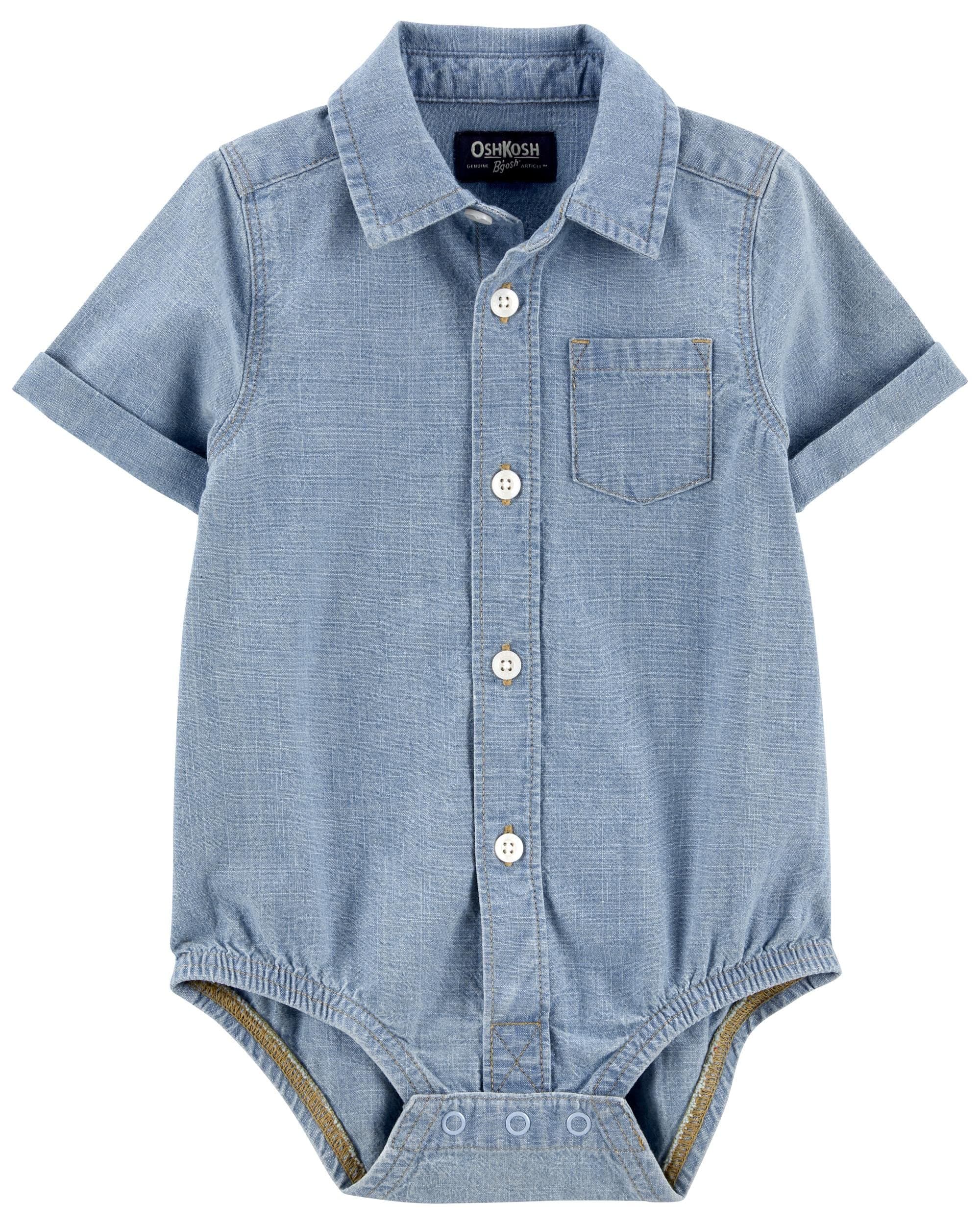 OshKosh B'goshbaby-boys Bodysuit Baby and Toddler Layette Set