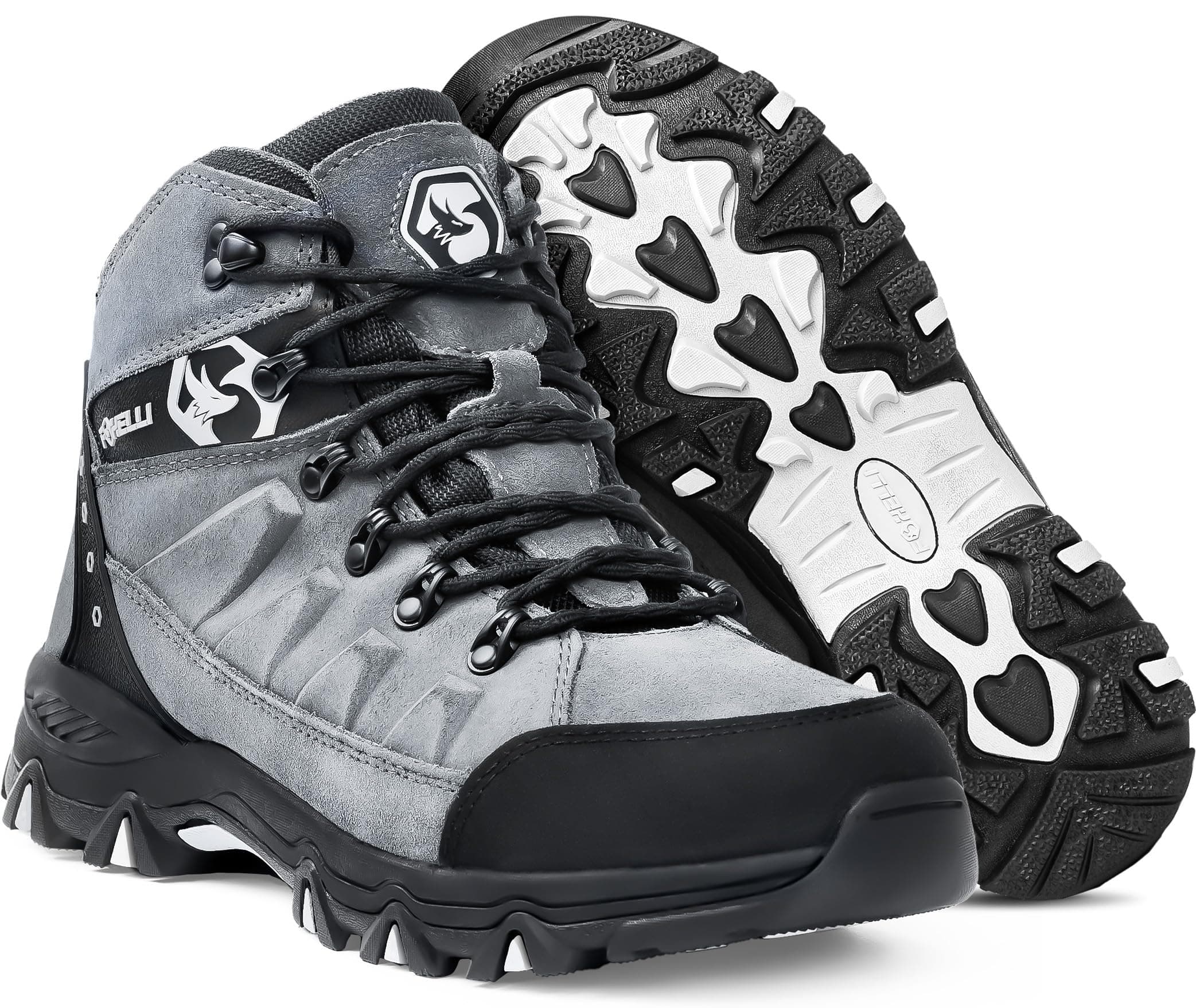 Menââ‚¬â„¢s Hiking Boots ââ‚¬â€œ Waterproof Suede Leather Hiking Boots for Men, Breathable, Comfortable & Lightweight Hiking Shoes