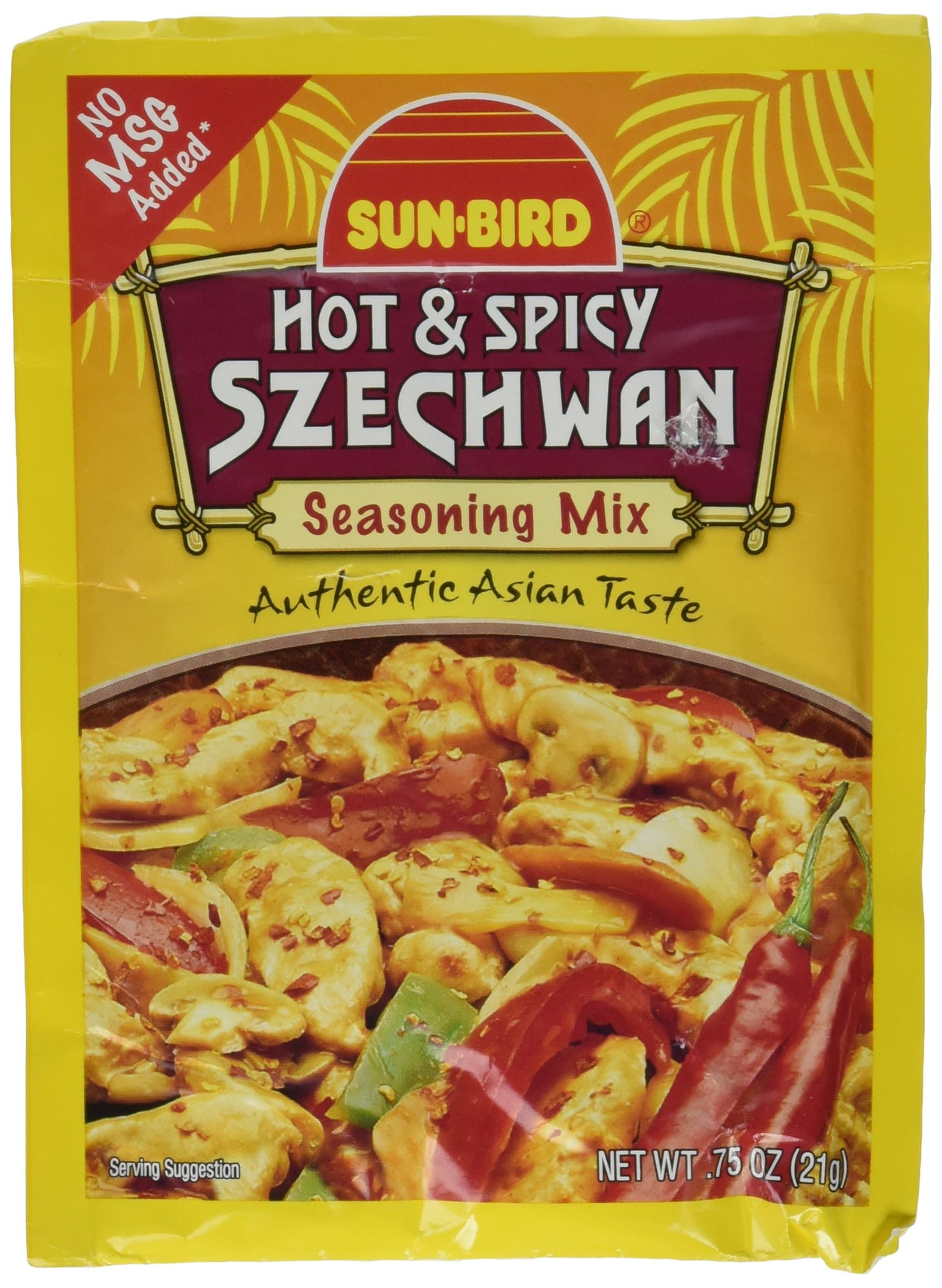 Seasoning Mix Hot Spicy Szechwan, 0.75 oz (4 Packs)