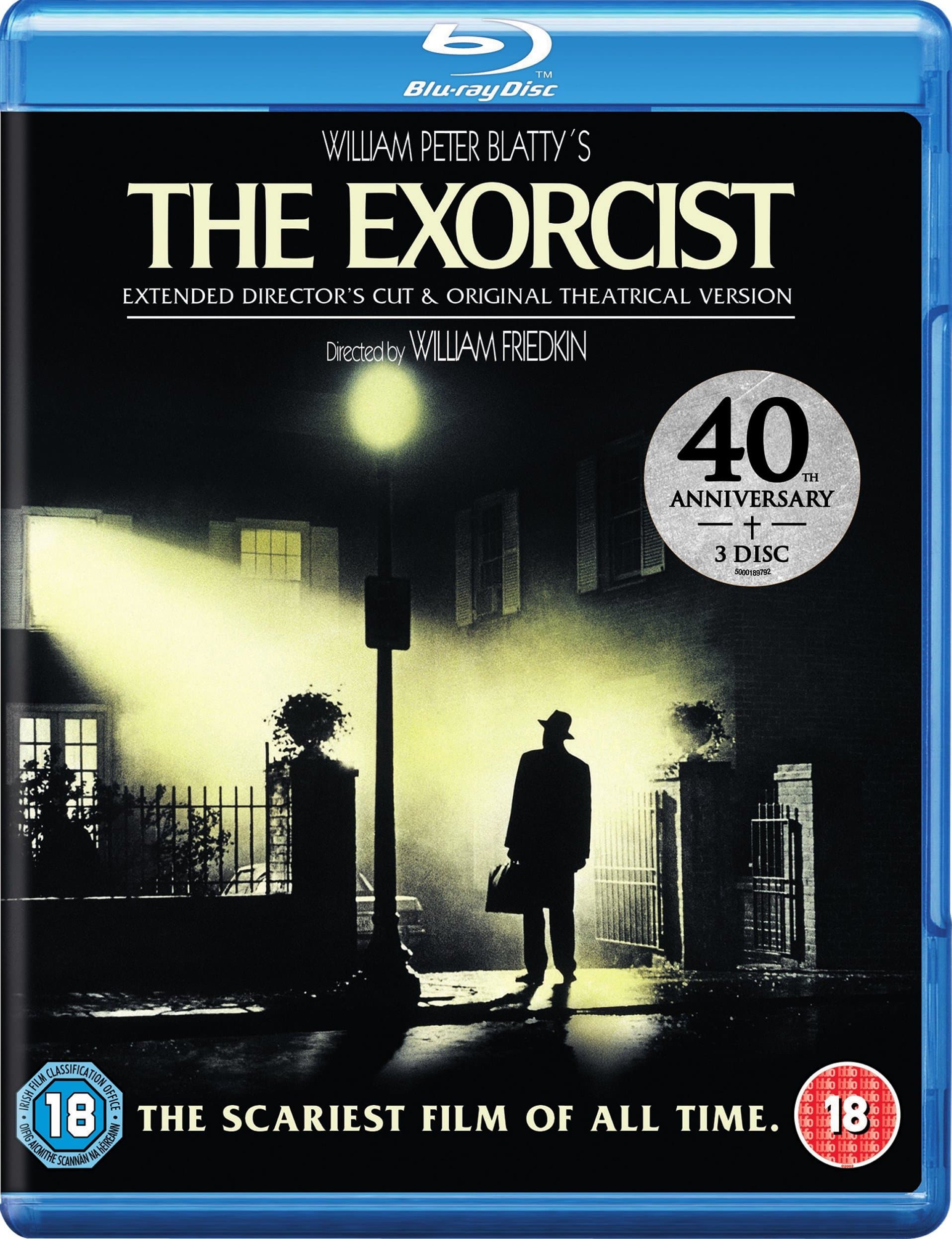 The Exorcist - 40th Anniversary Edition [Blu-ray] [1973] [Region Free]