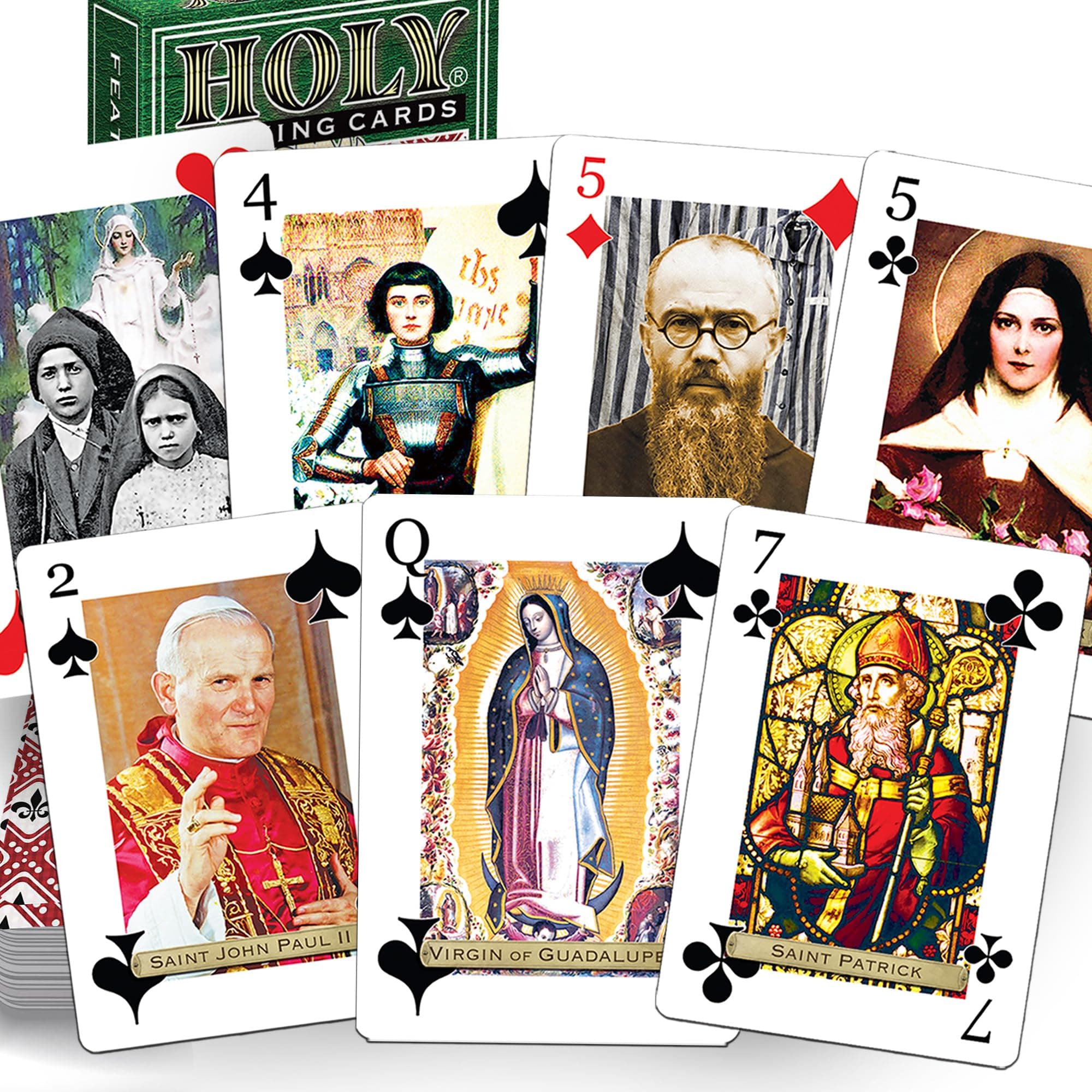 Holy Playing Cards: Saints Edition