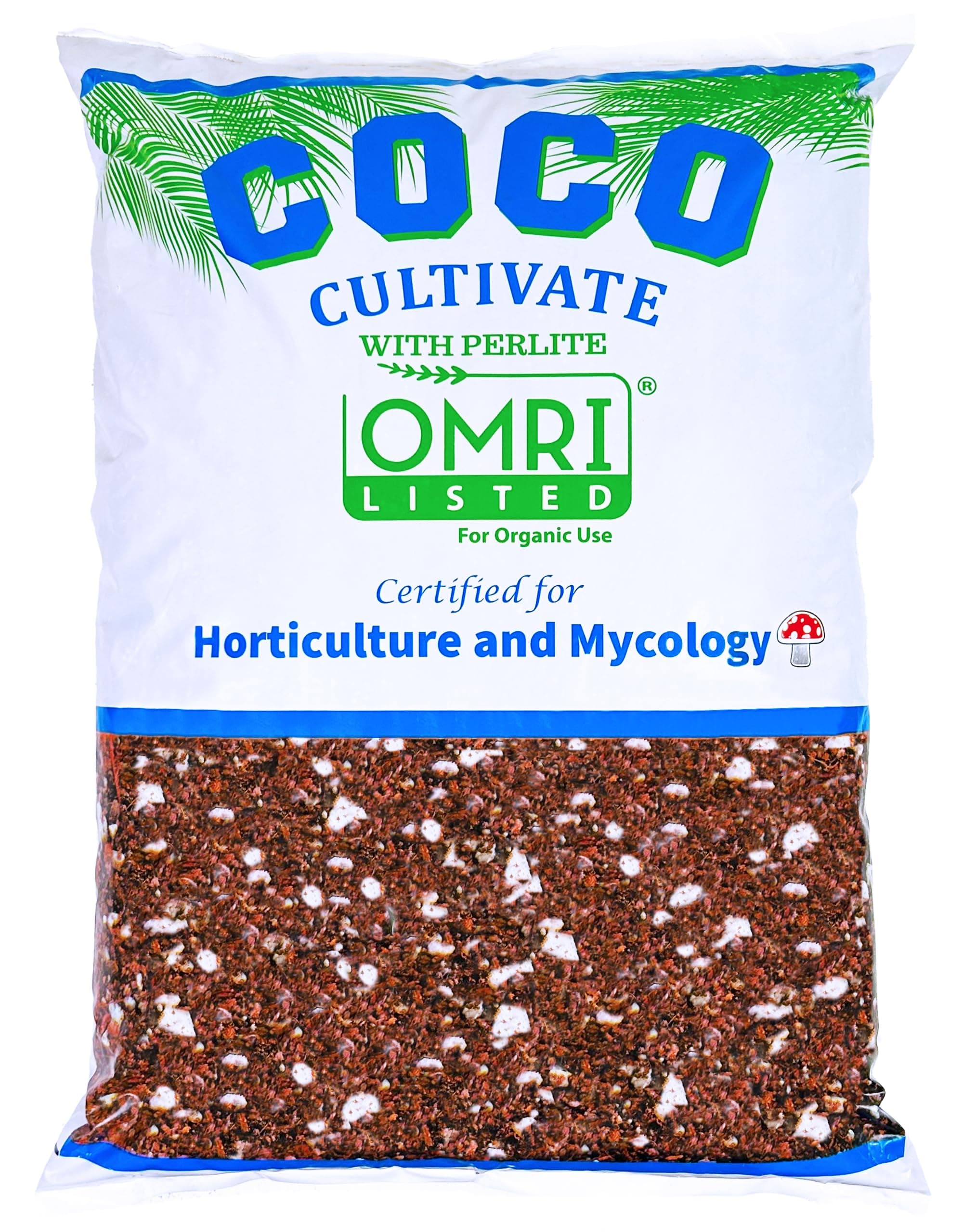 RHP Certified Coco Cultivate with Perlite 1.7 CF/ 50L - Coco Fiber