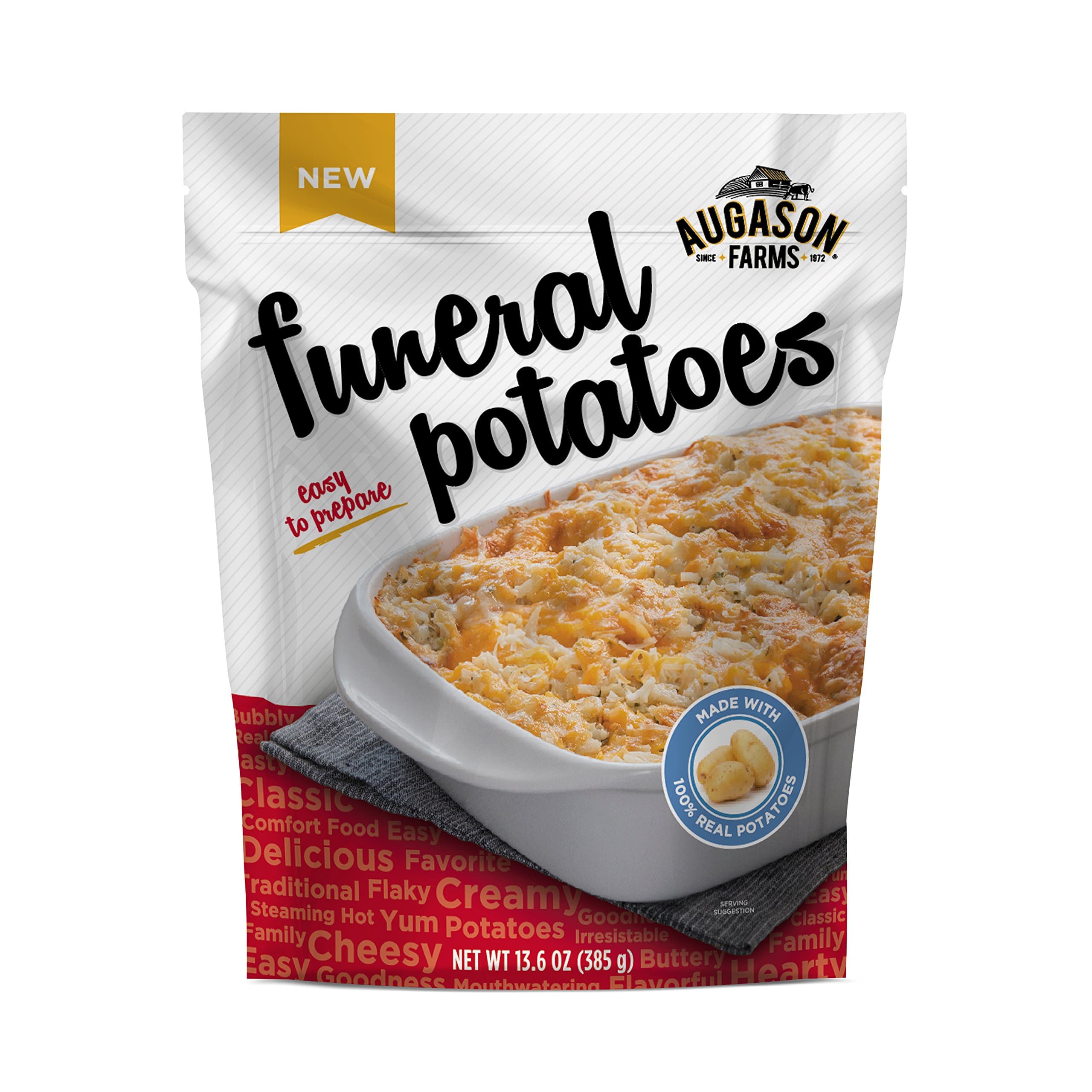 Augason Farms Funeral Potatoes 13 6 OZ Food Pouch