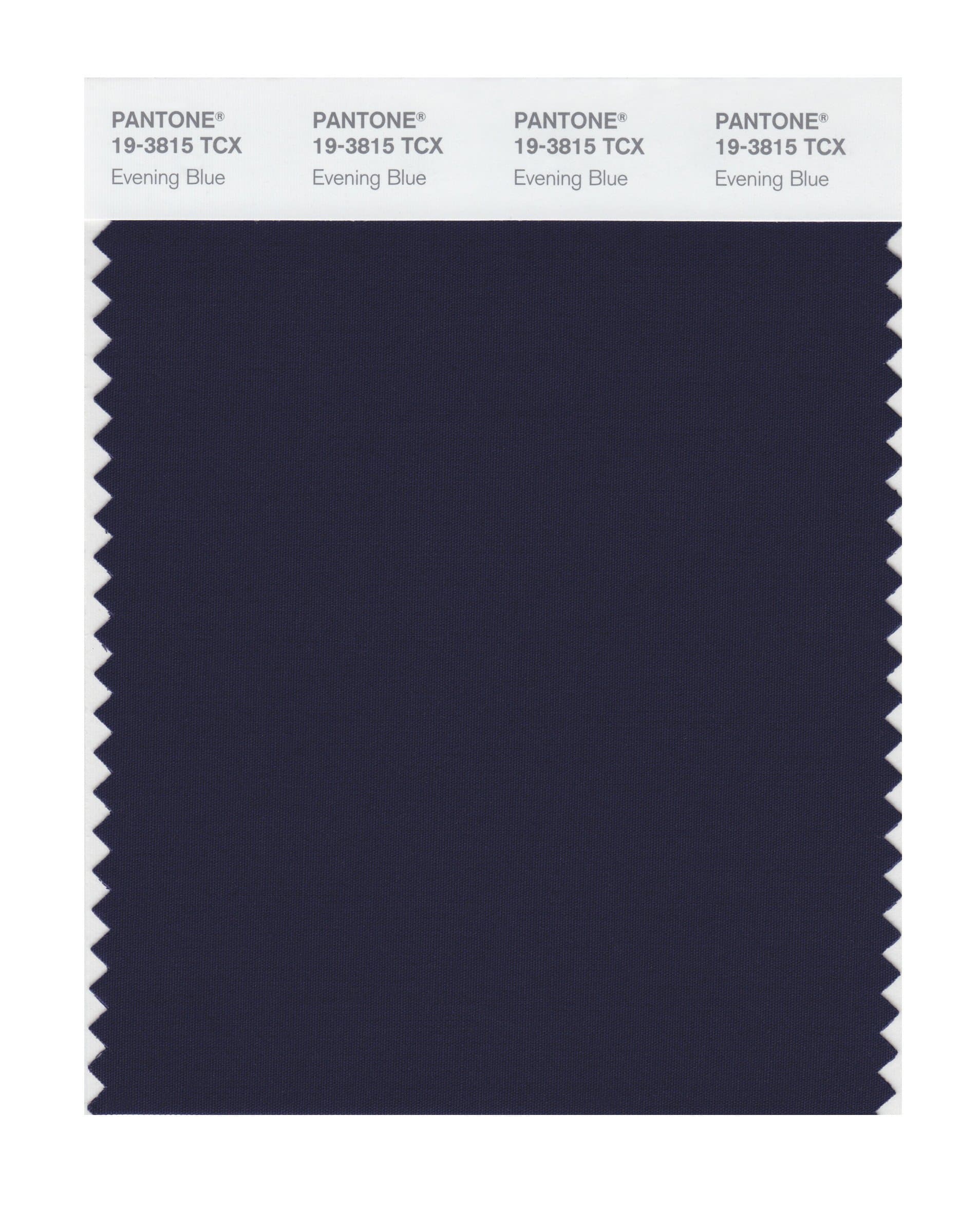 19-3815 TCX Smart Color Swatch Card, Evening Blue