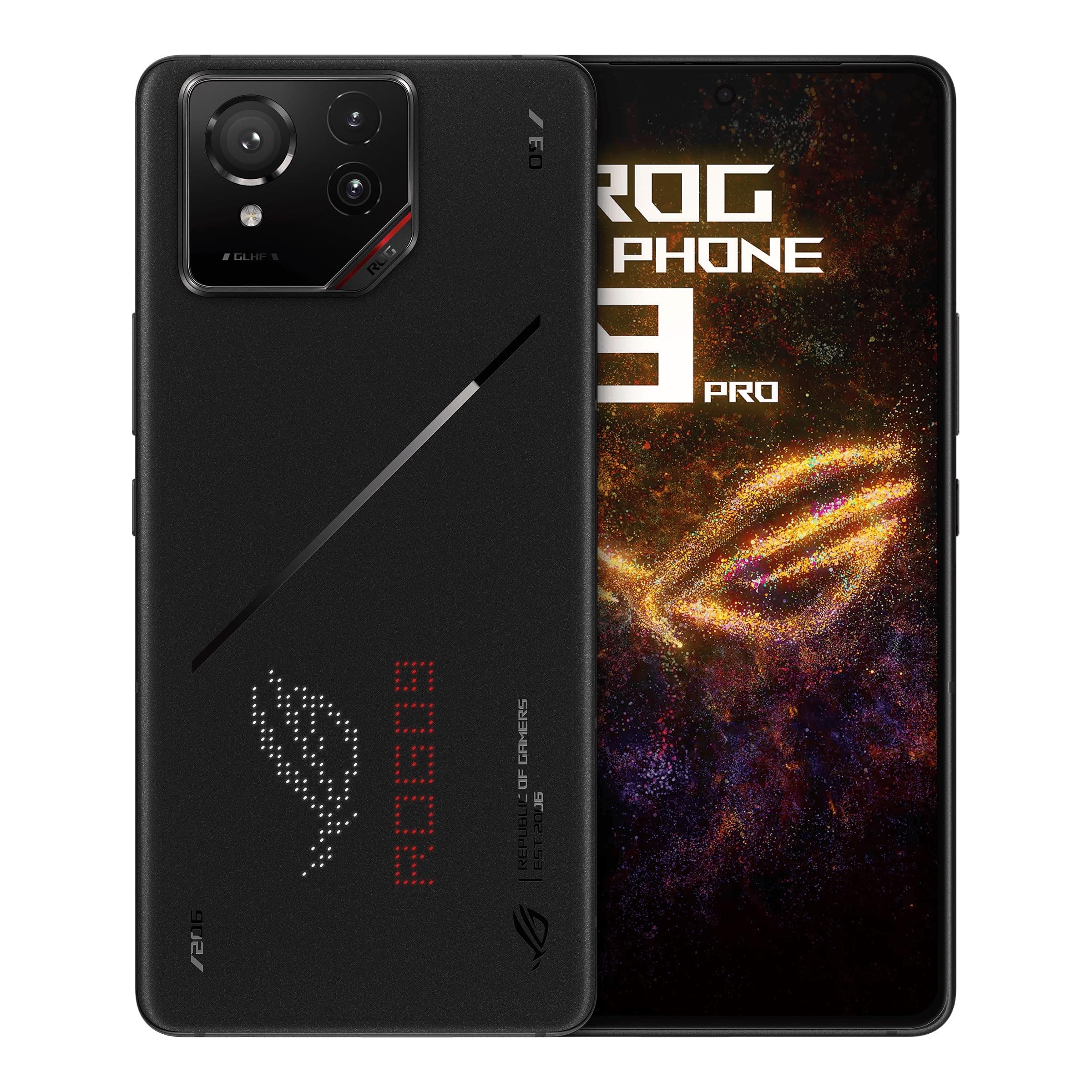 ASUS ROG Phone 9 Pro, UK Official, Phantom Black, 16GB RAM 512GB Storage, Snapdragon 8 Elite, 6.78" 185Hz AMOLED, Sony Lytia 700: 50 MP Camera