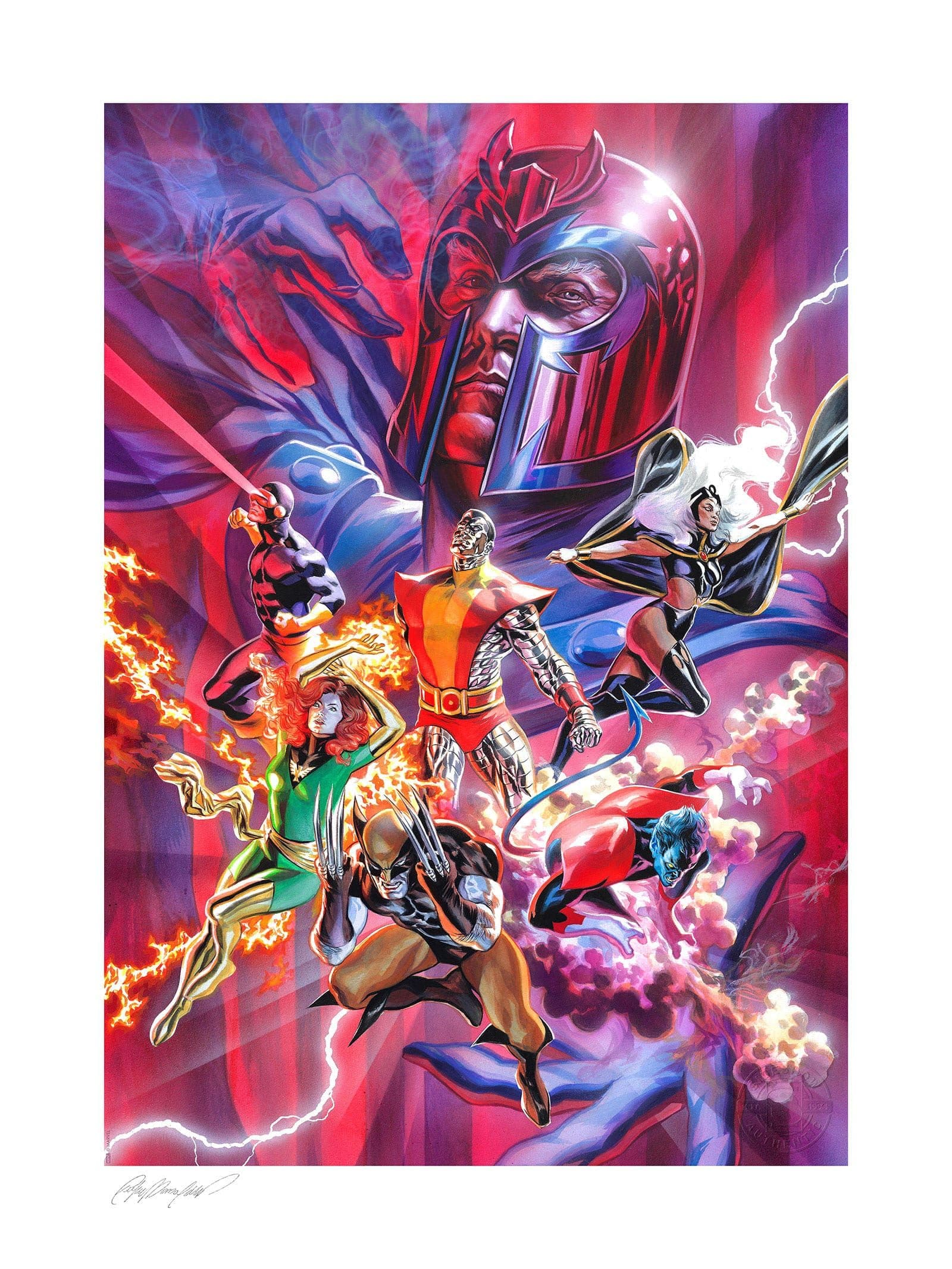 Sideshow CollectiblesMarvel Impression Art Print Trial of Magneto 46 x 61 cm - Non encadrée
