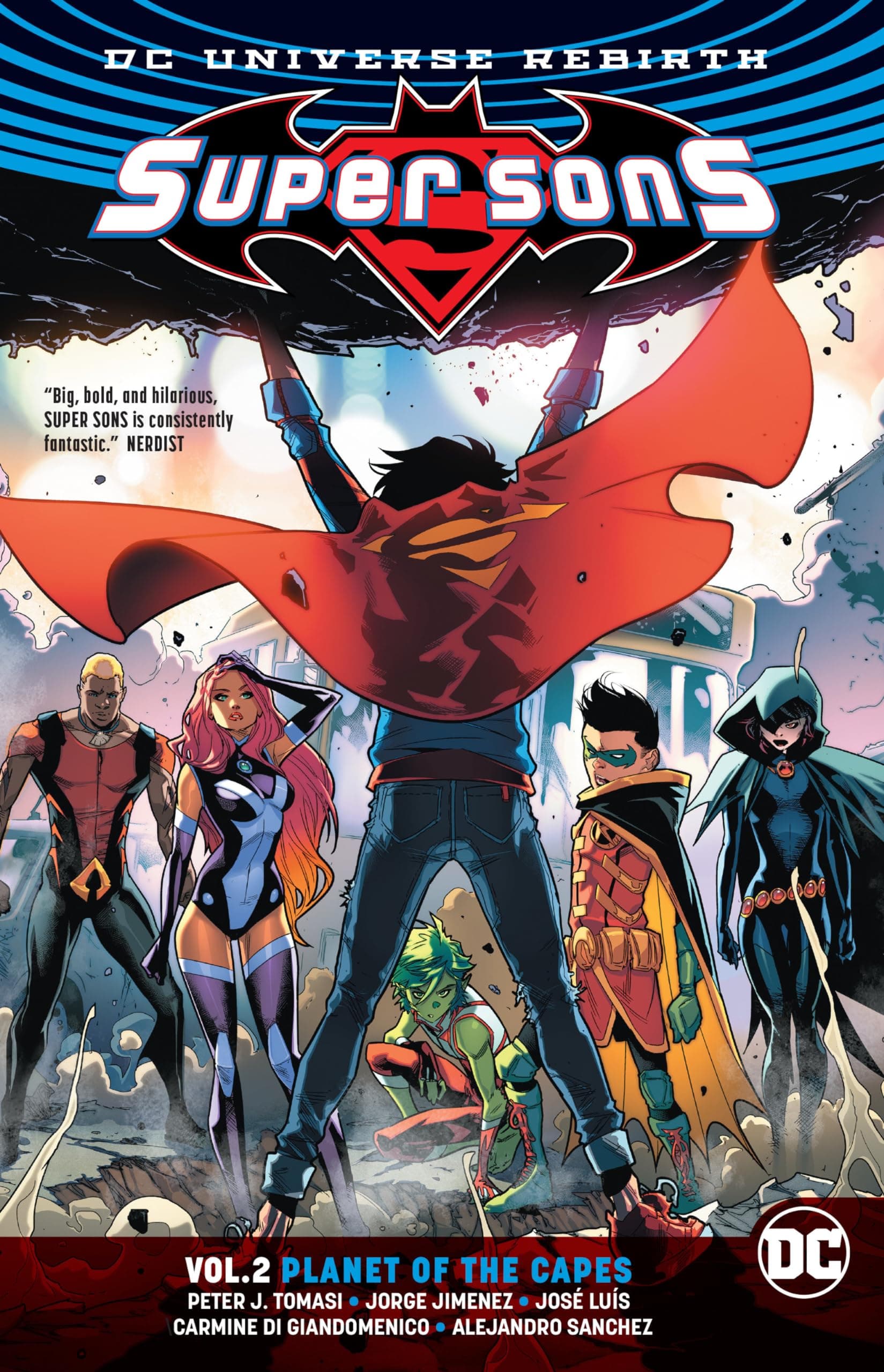 Super Sons Volume 2: Planet of the Capes (Rebirth)