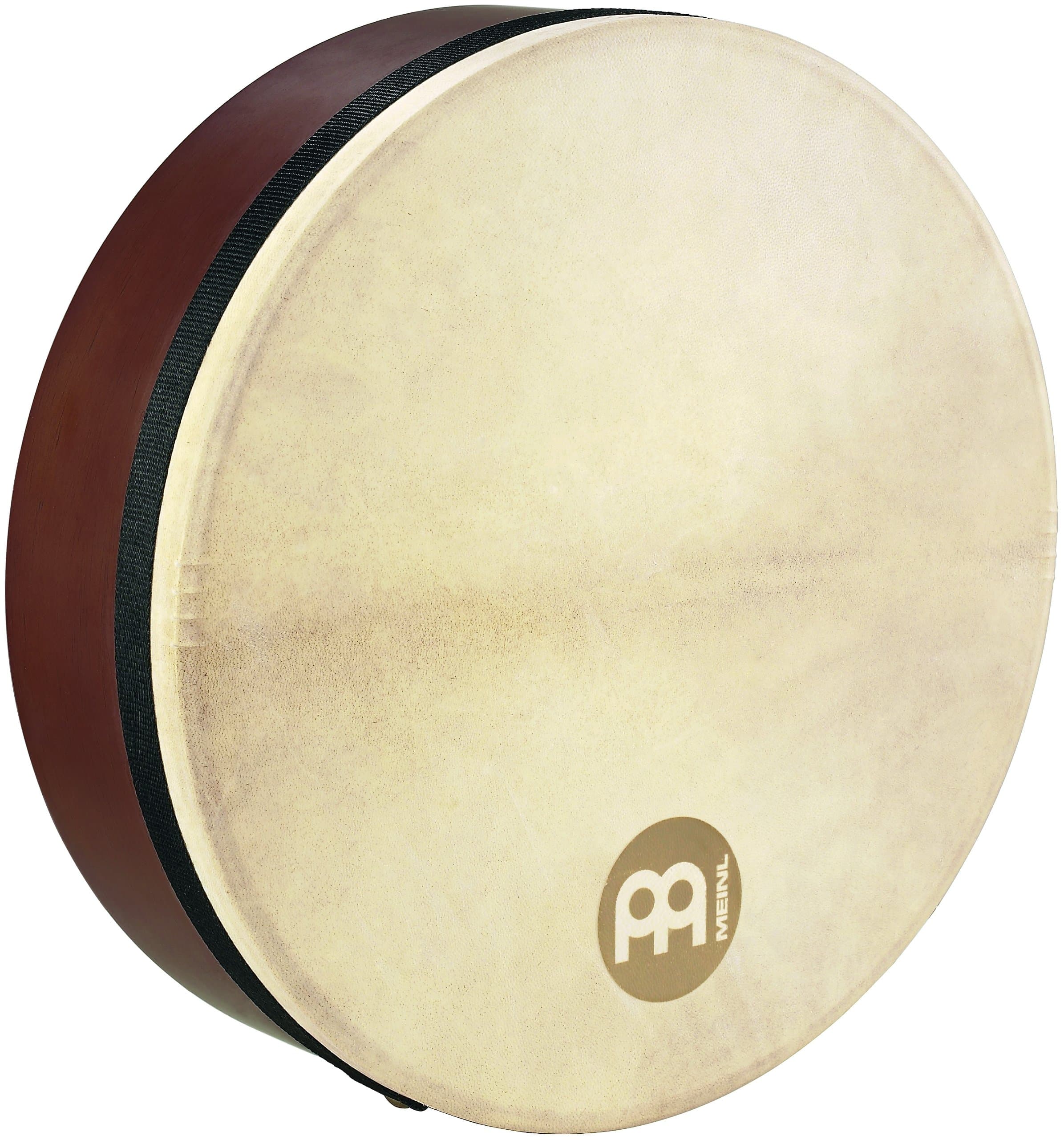 Meinl Percussion 14" Frame Drum with Strings for Buzzing Effect, Bendir-NOT Made in China-Goat Skin Head, Antique Brown Finish, 2-Year Warranty, (FD14BE)