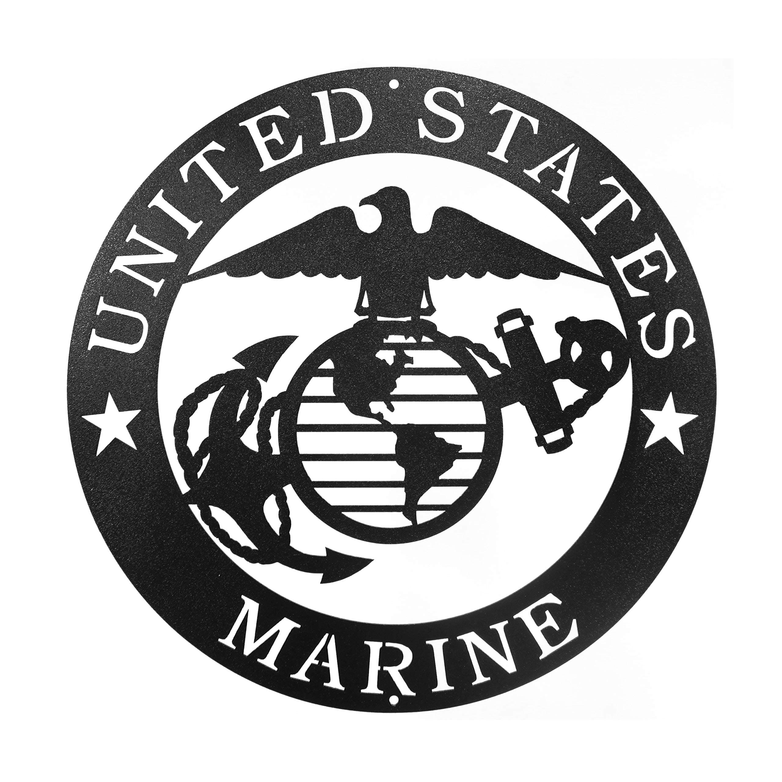 SWEN Products US Marines 12" Scenic Art Wall Design