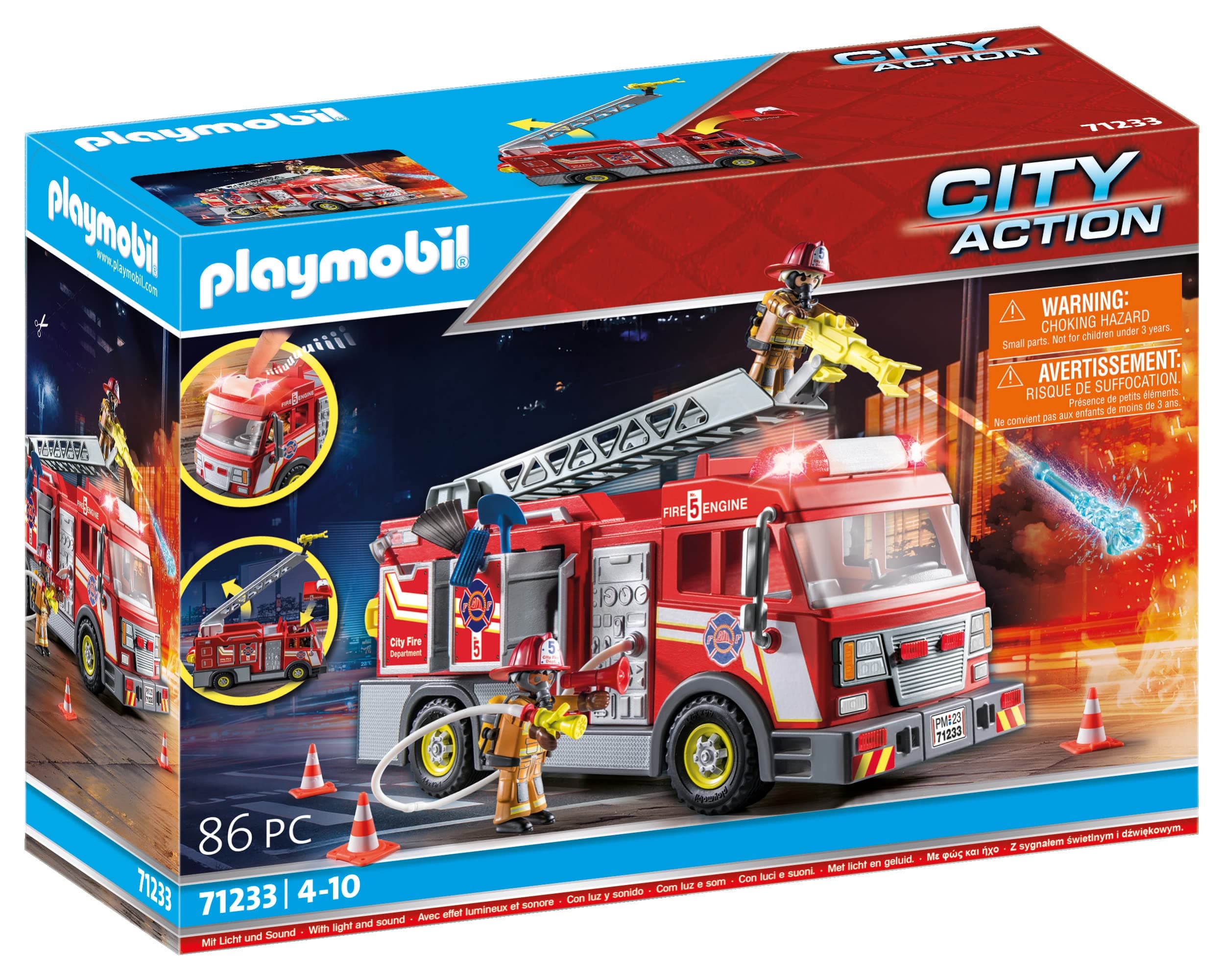 71233 City Action Rescue Fire Truck