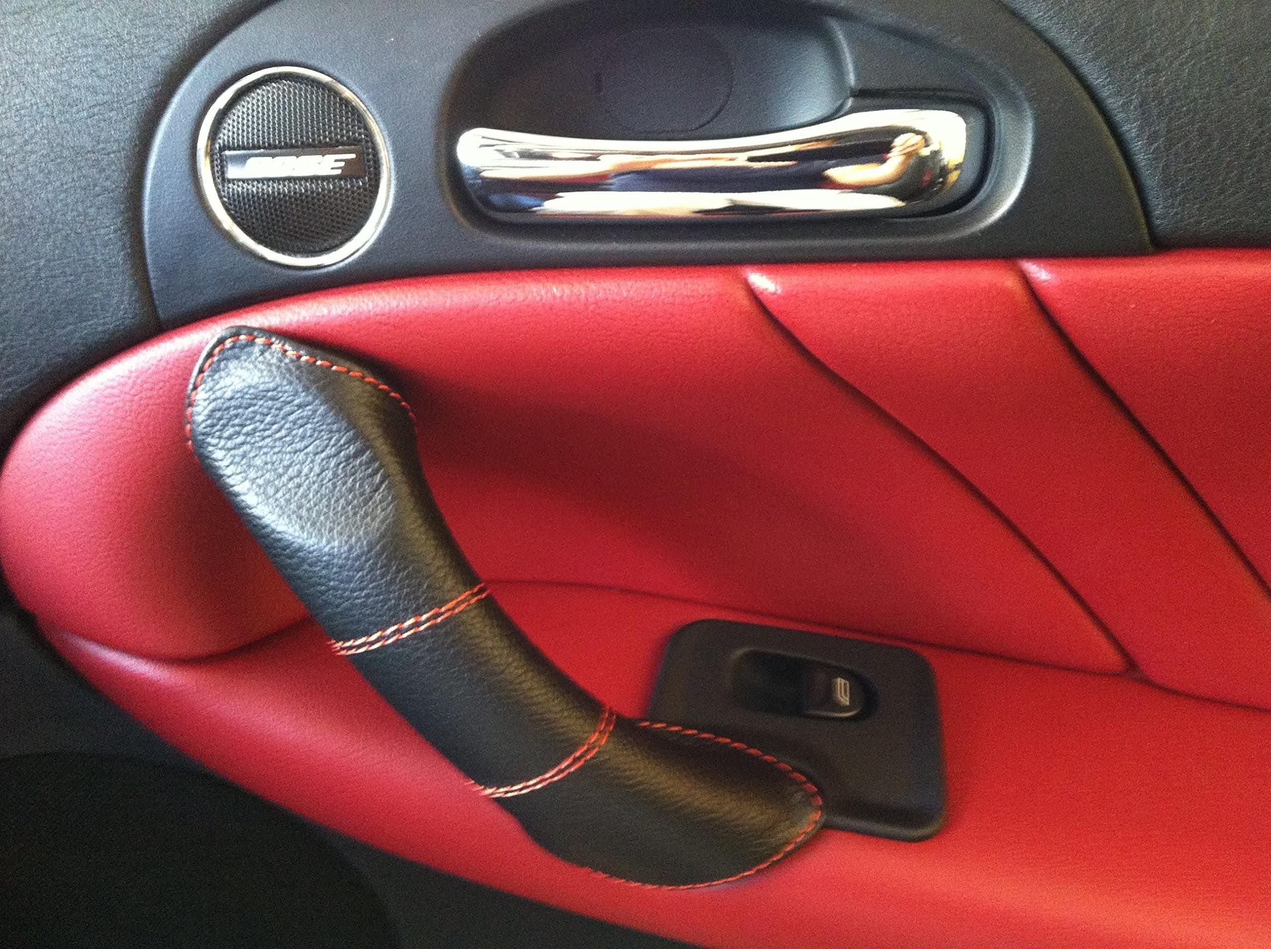 147 Genuine Leather Cover for Inner Door Handle, Left or Right