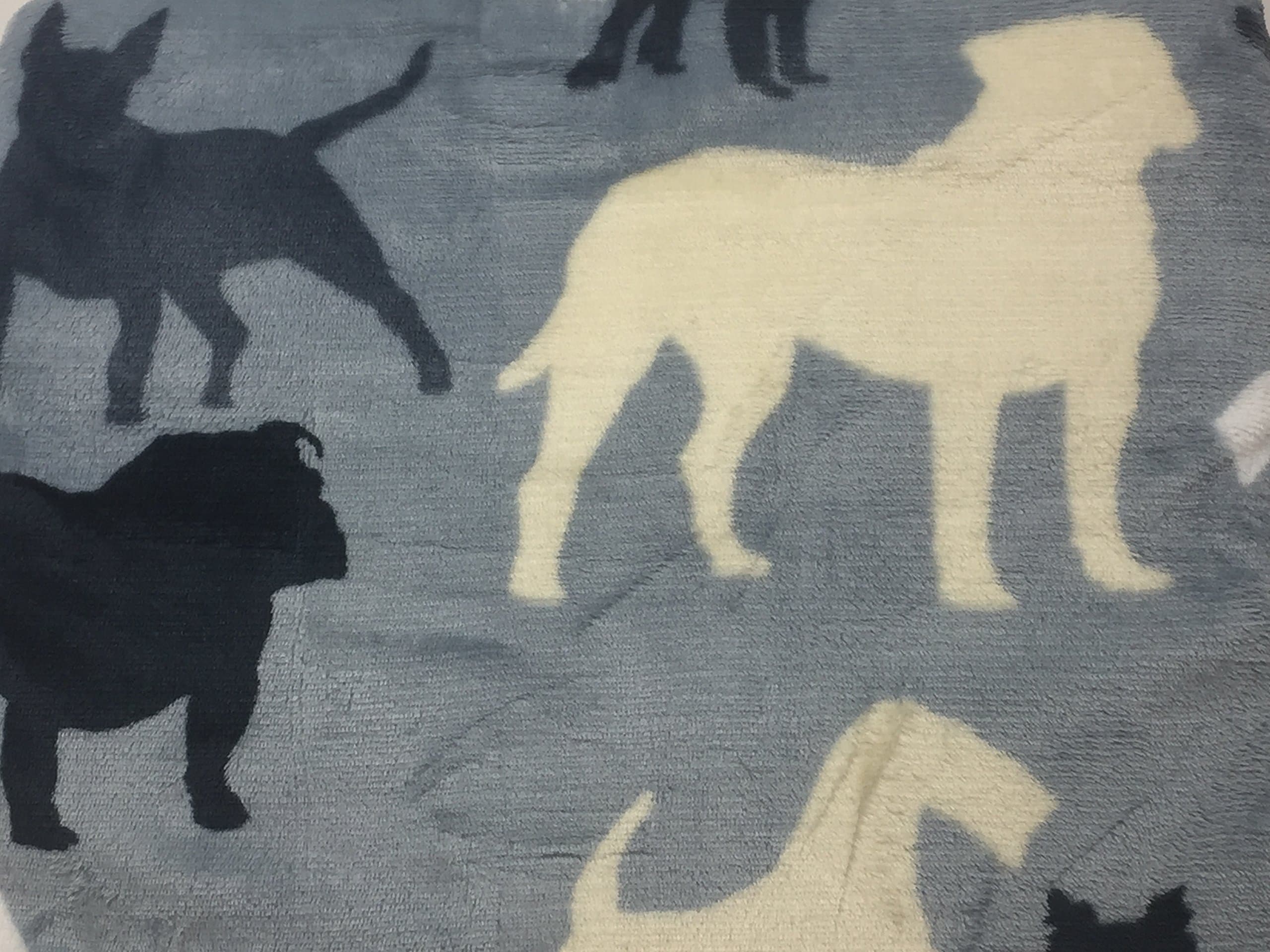 Comfy Pooch Dogs Reversible Sherpa Pet Blanket Throw, 50''x60''