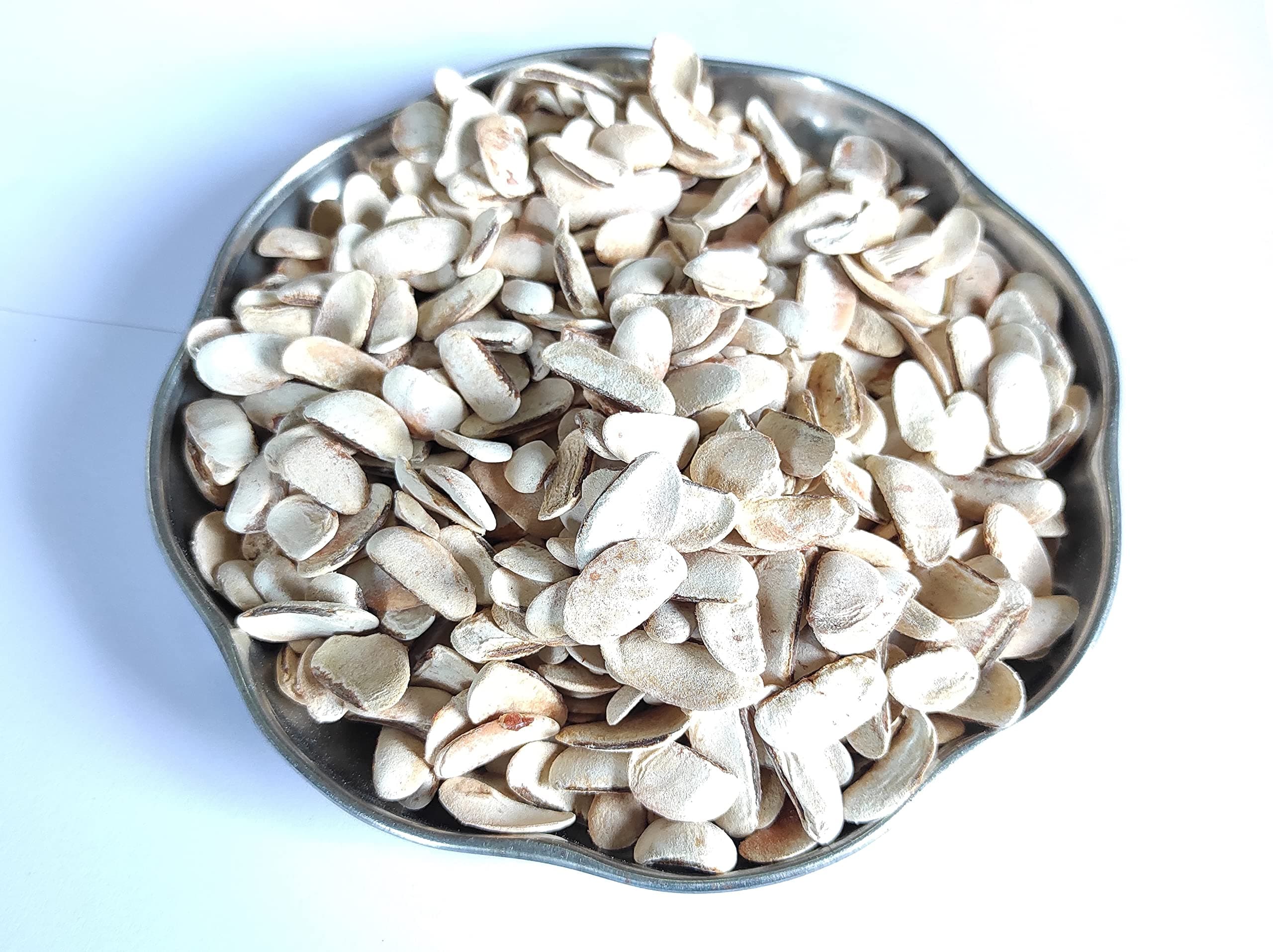 Kadwa Badam Peeled Sugar Badam - 120 Grams | Diabetes Bitter Almonds | Mahogany Seeds