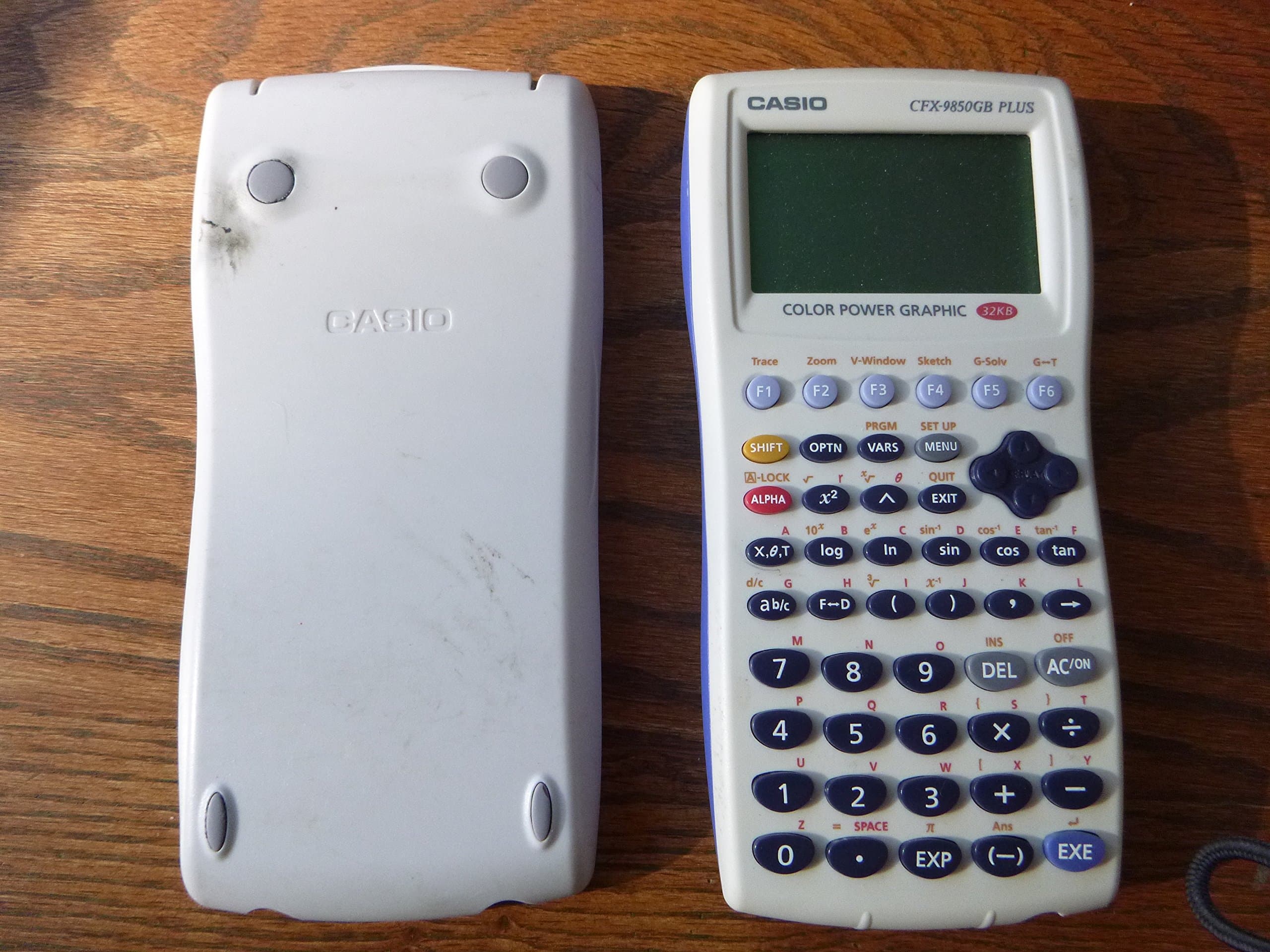 Casio CFX-9850GC Plus Graphing Calculator (White)