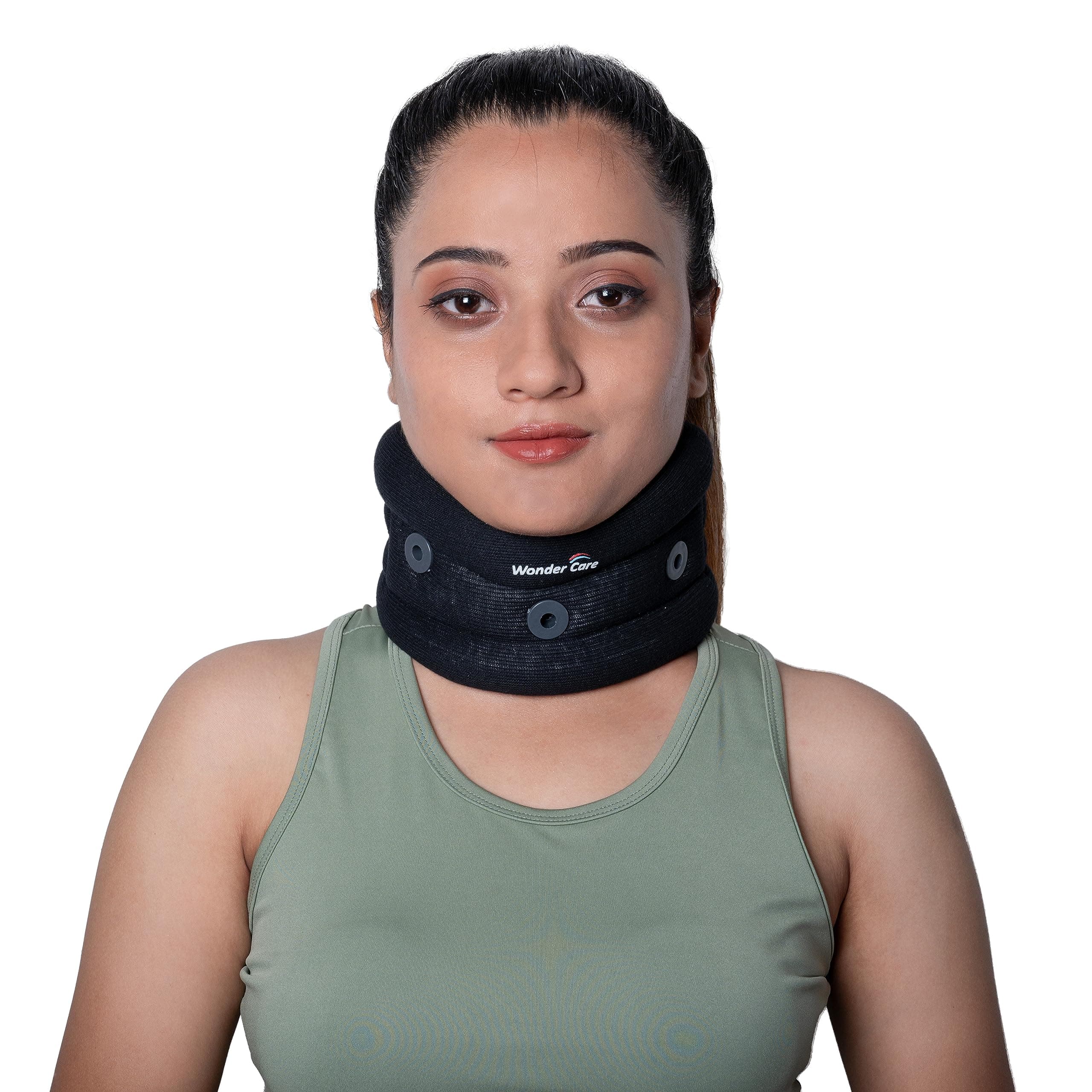 Wonder Care Plastic Soft Cervical Collar Adjustable Collar Neck Support Brace Neck Support Soft Neck Collar Neck Brace For Neck Pain And Support For Women & Men, Small