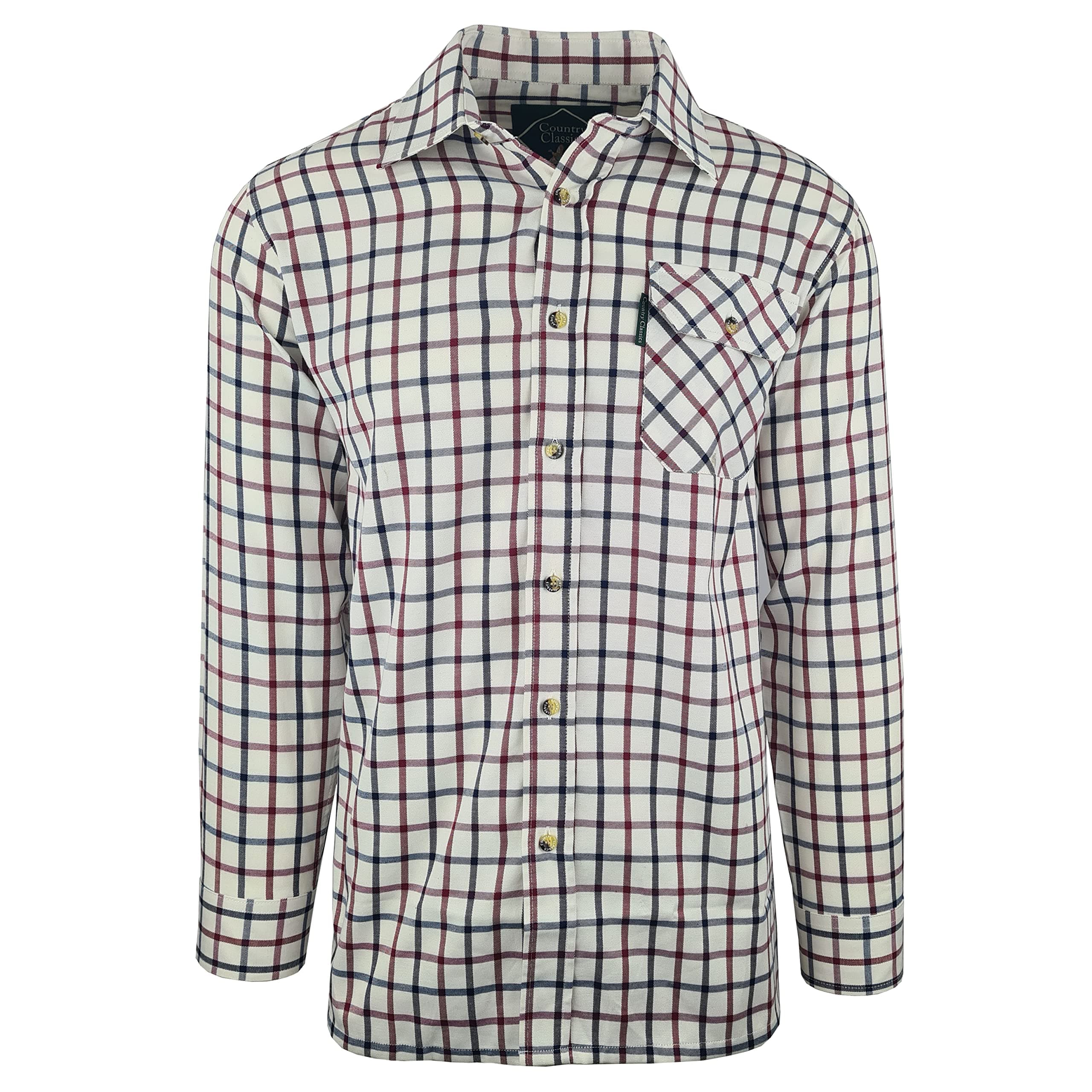 Country ClassicsMens Long Sleeve Check Country Shirts