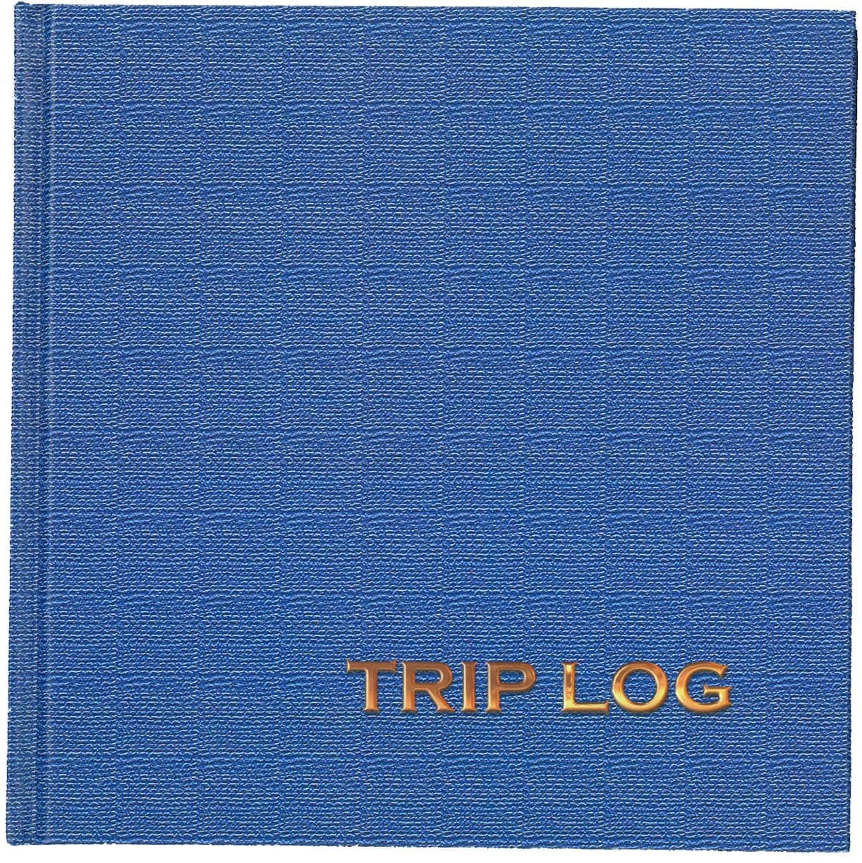 Trip Log Book/Journal/Diary for caravans, motorhomes Camping and Trips (HARDBACK) + Free Check List
