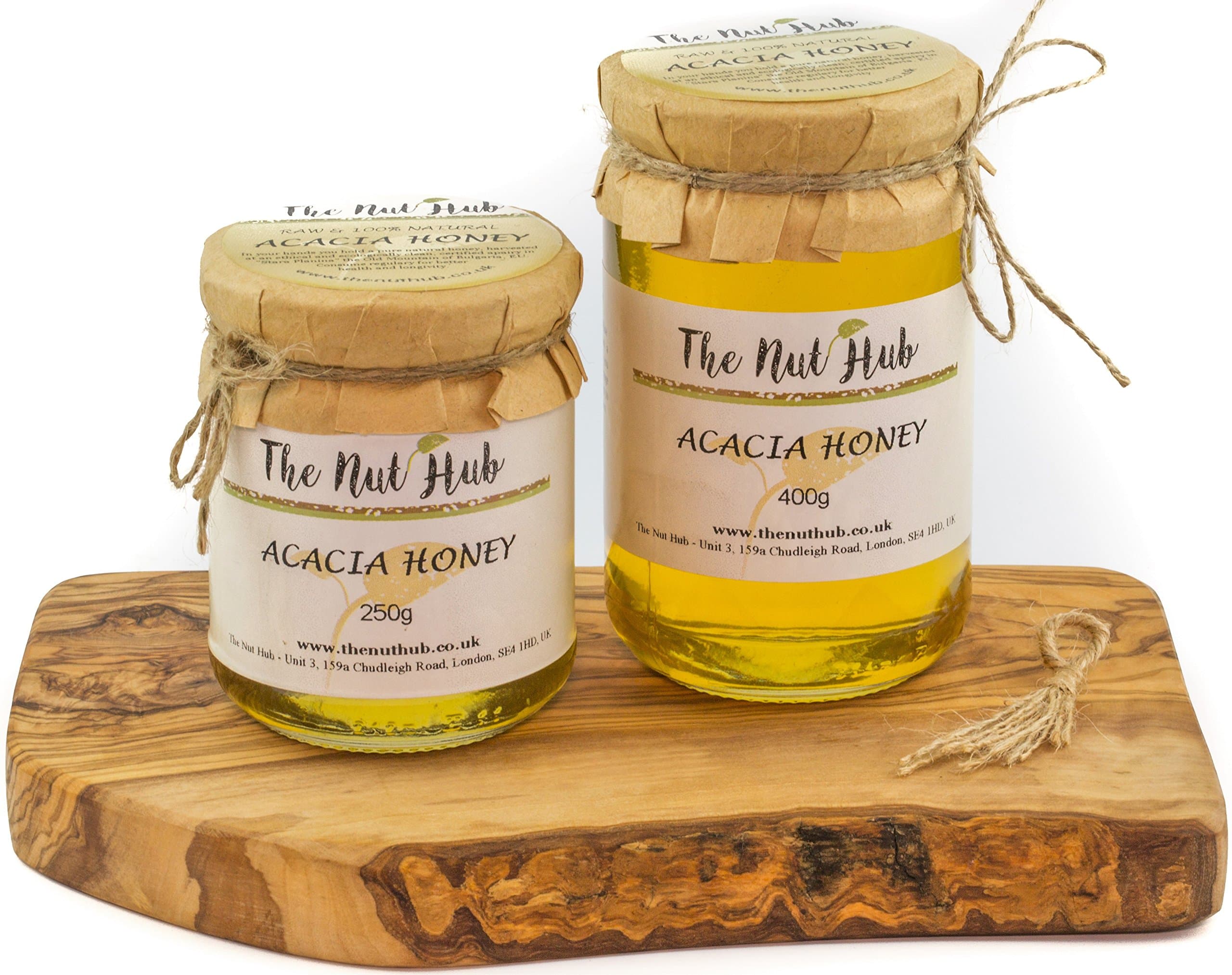 Premium RAW Acacia Honey BIO Organic Pure 100% Natural UNPROCESSED (400g)