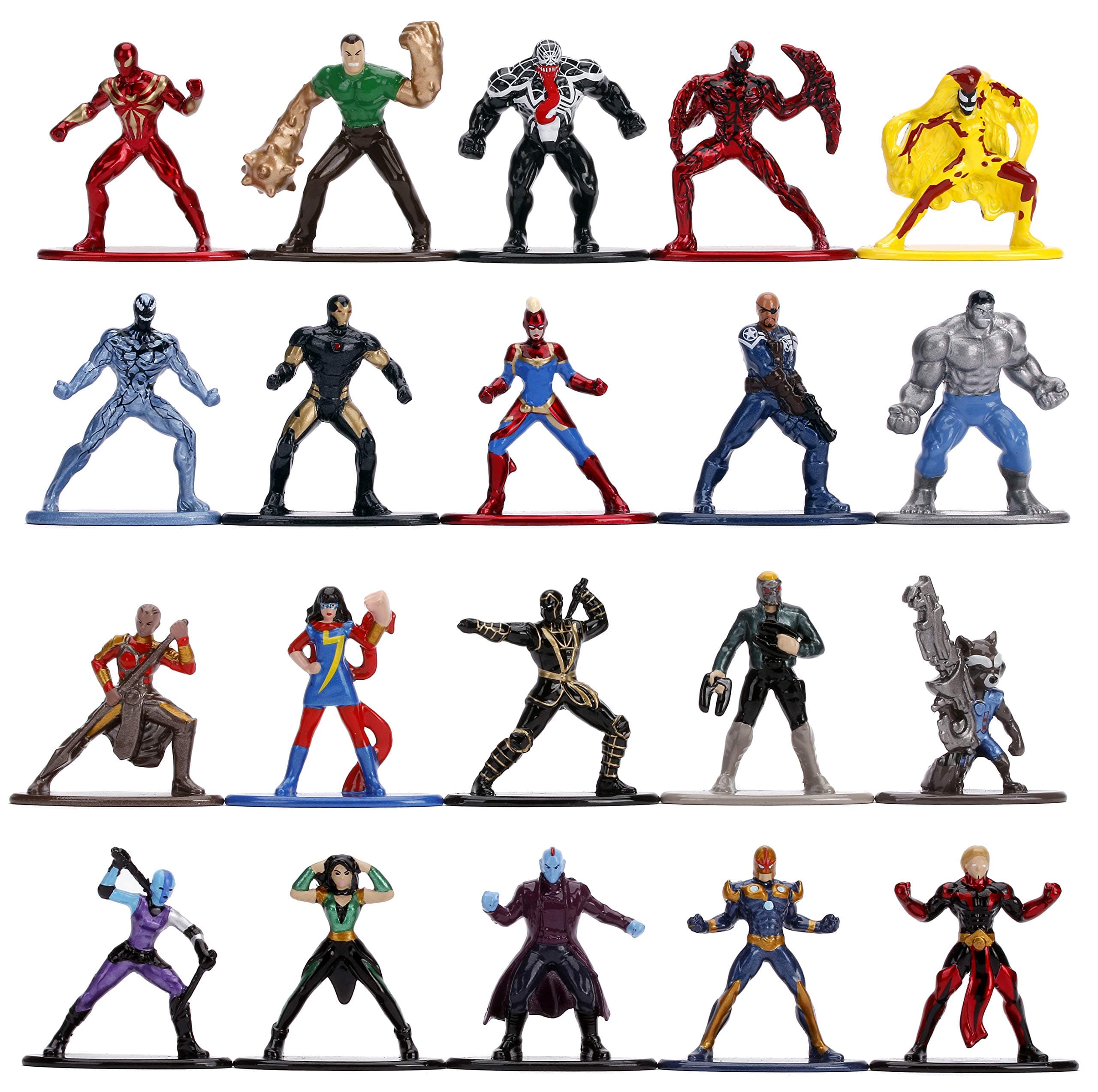 Toys Nano Metalfigs Marvel Classic Comic diecast Figures 20 Pack Wave 3