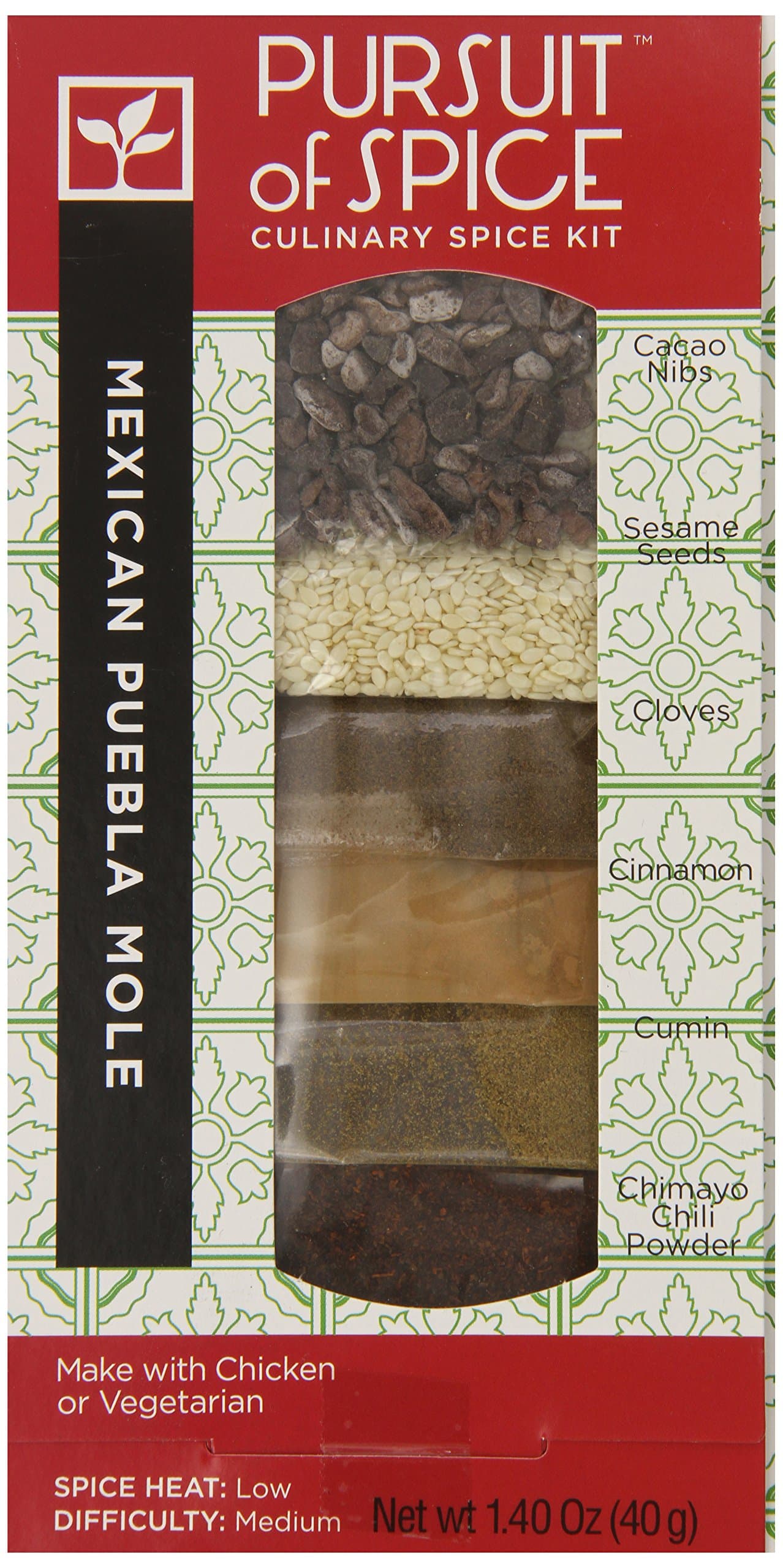 Pursuit of Spice Mexican Puebla Mole, 1.4 Ounce