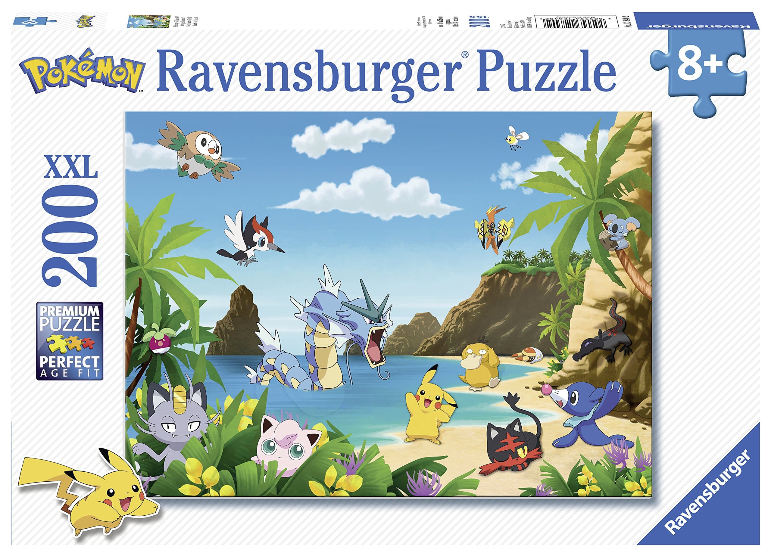 12840 - Puzzle Attrapez-Les Tous Pokémon 200 Pièces