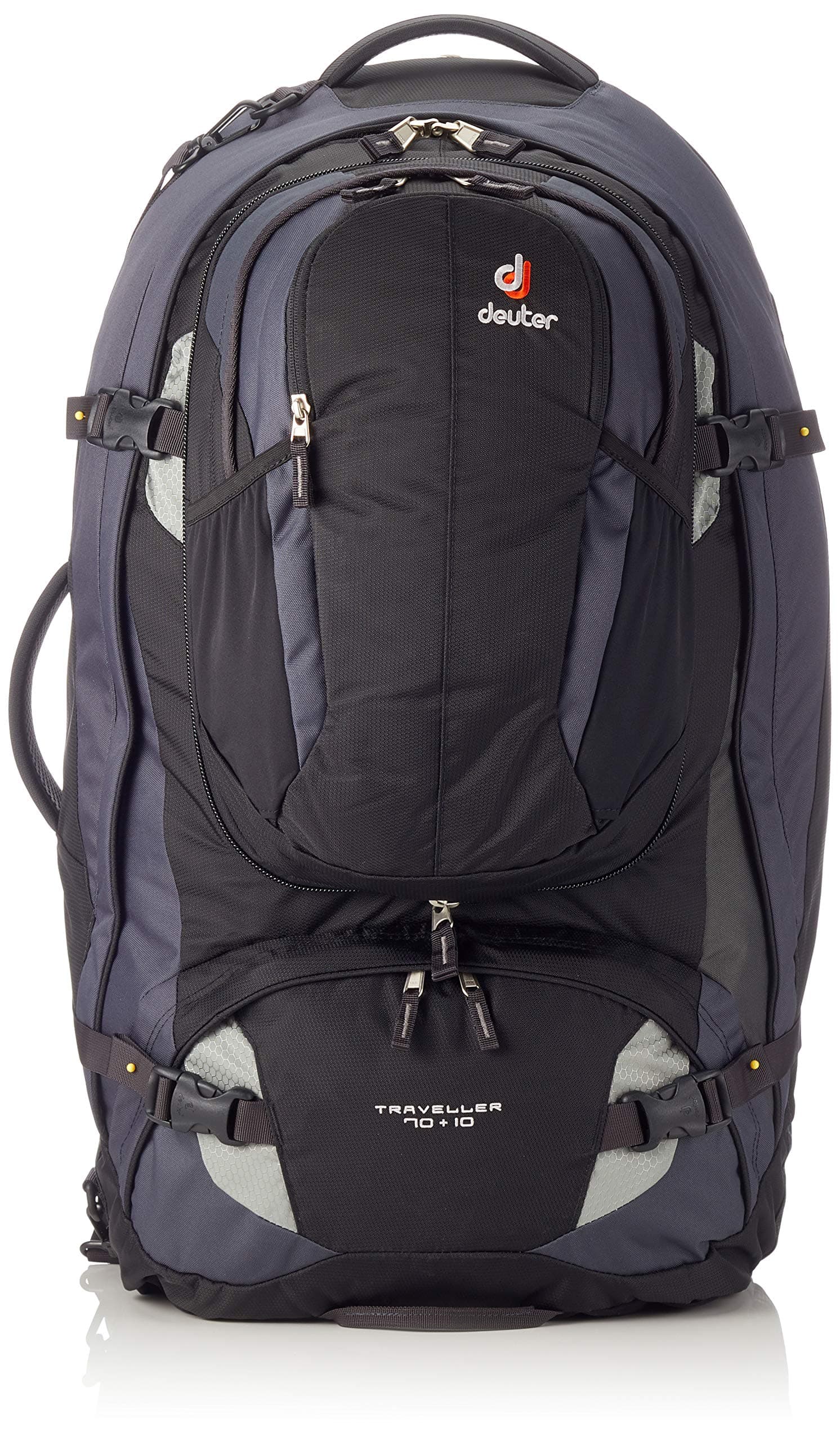 Deuter Traveller 70+10 Travel Pack - Black/Silver
