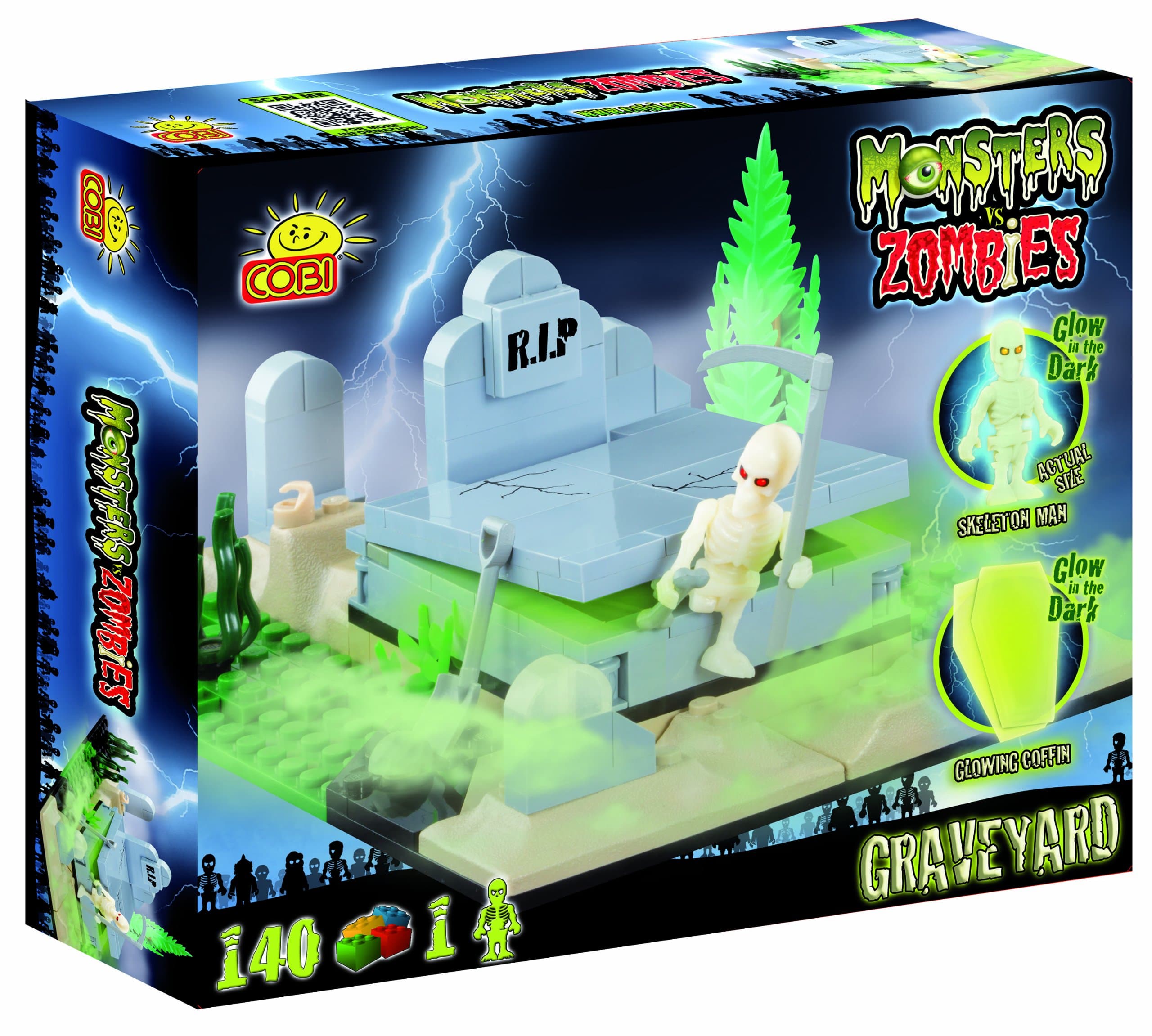 COBI Monsters VS Zombies Graveyard