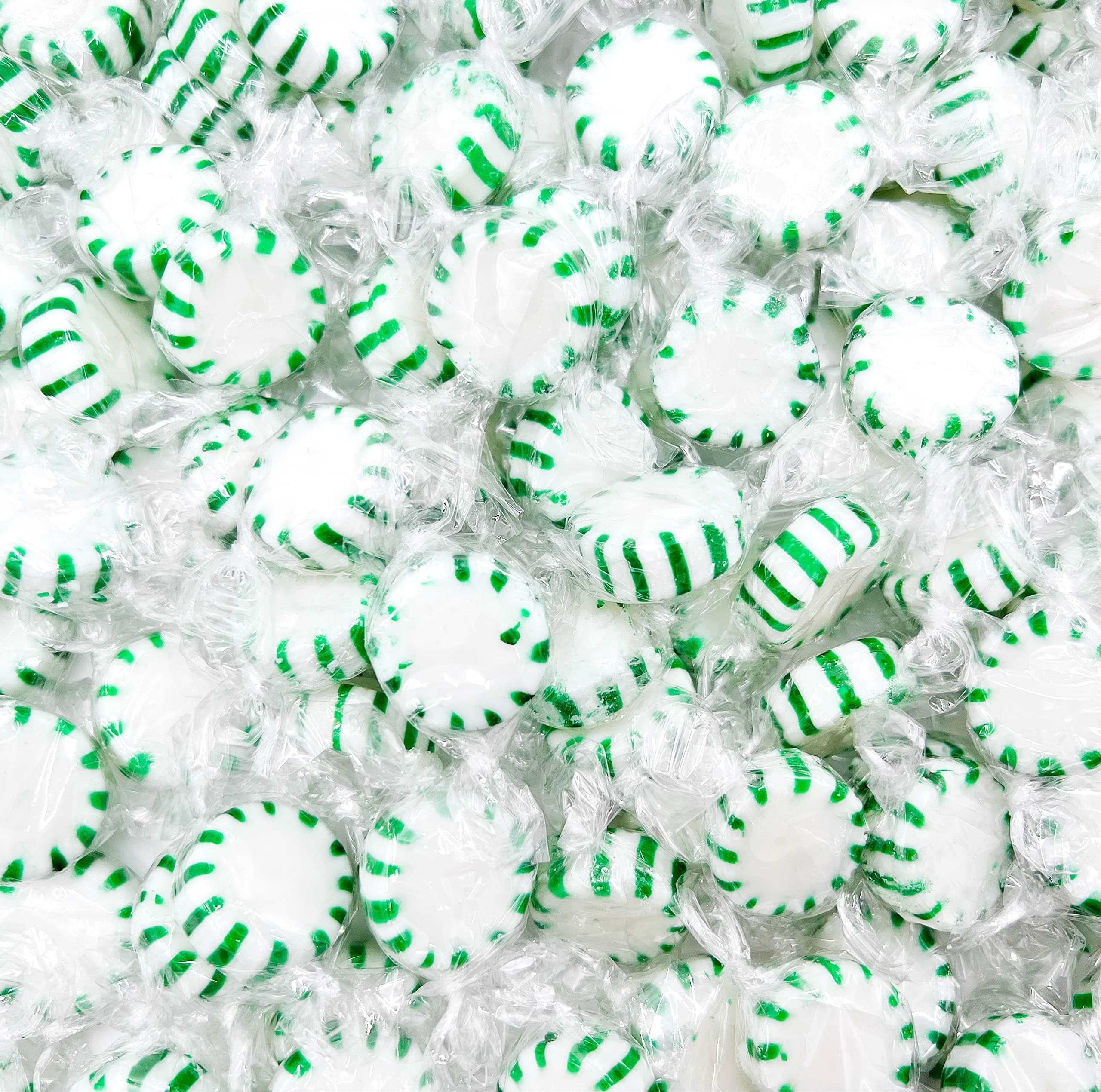 Arcor Starlight Spearmint Mints | 1 Pound Bag - Approx. 85 Count | Hard Candy...