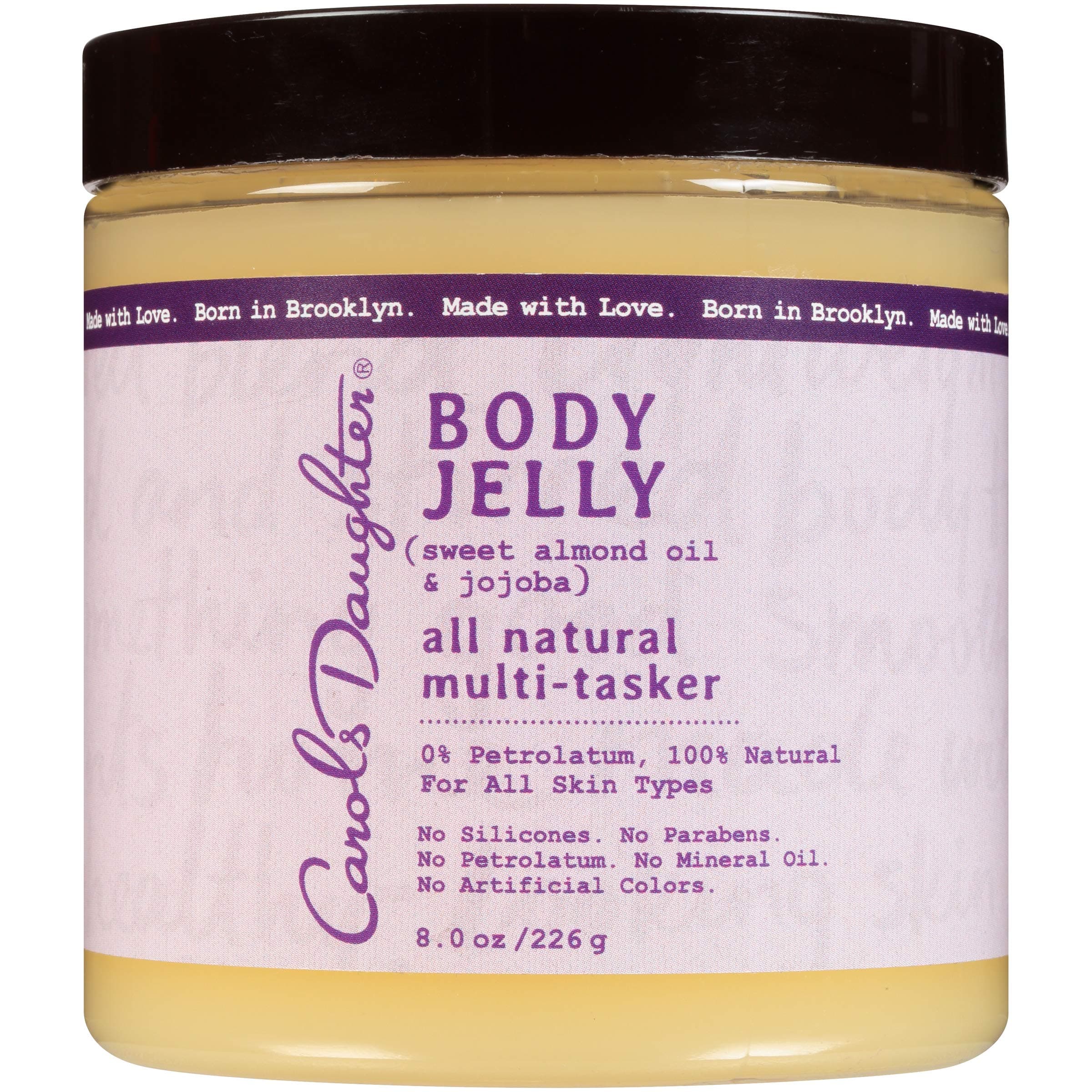 Carol’s Daughter Body Jelly Moisture Rich Body Jelly All Natural Multi Tasker with Sweet Almond Oil and Jojoba for All Skin Types, 8 oz