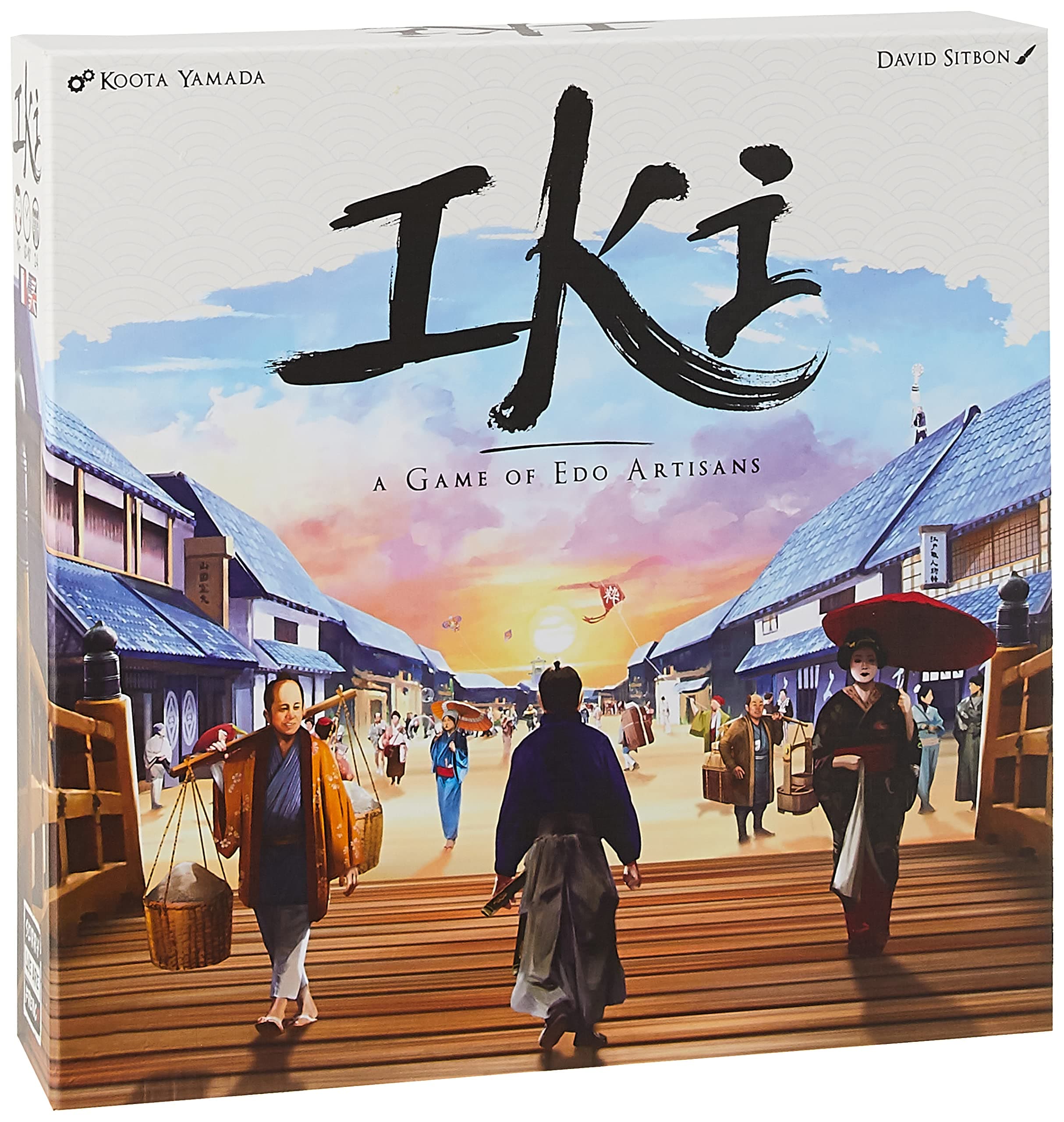IKI: A Game of Edo Artisans Board Game For Ages 14+