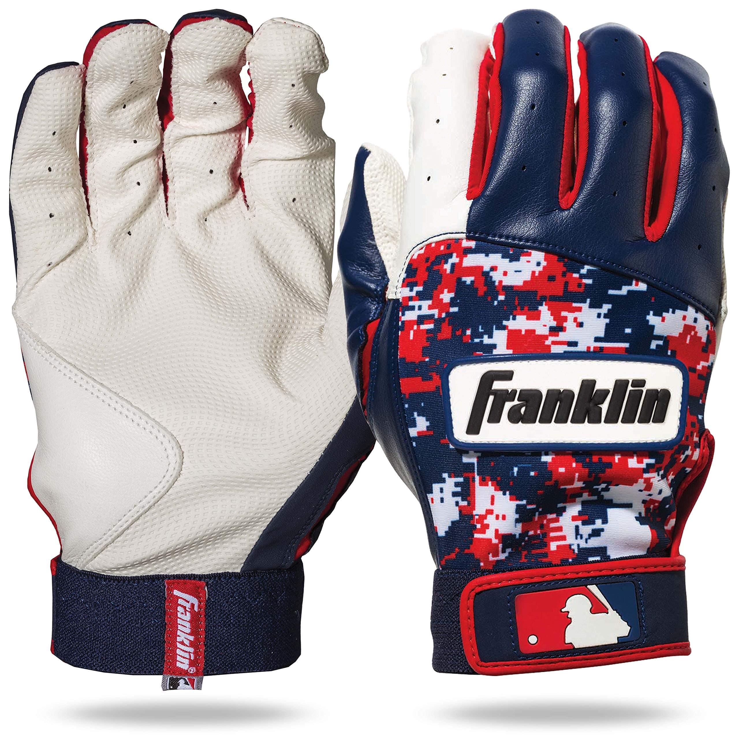 Franklin Sports MLB Digitek Baseball Batting Gloves - Adult