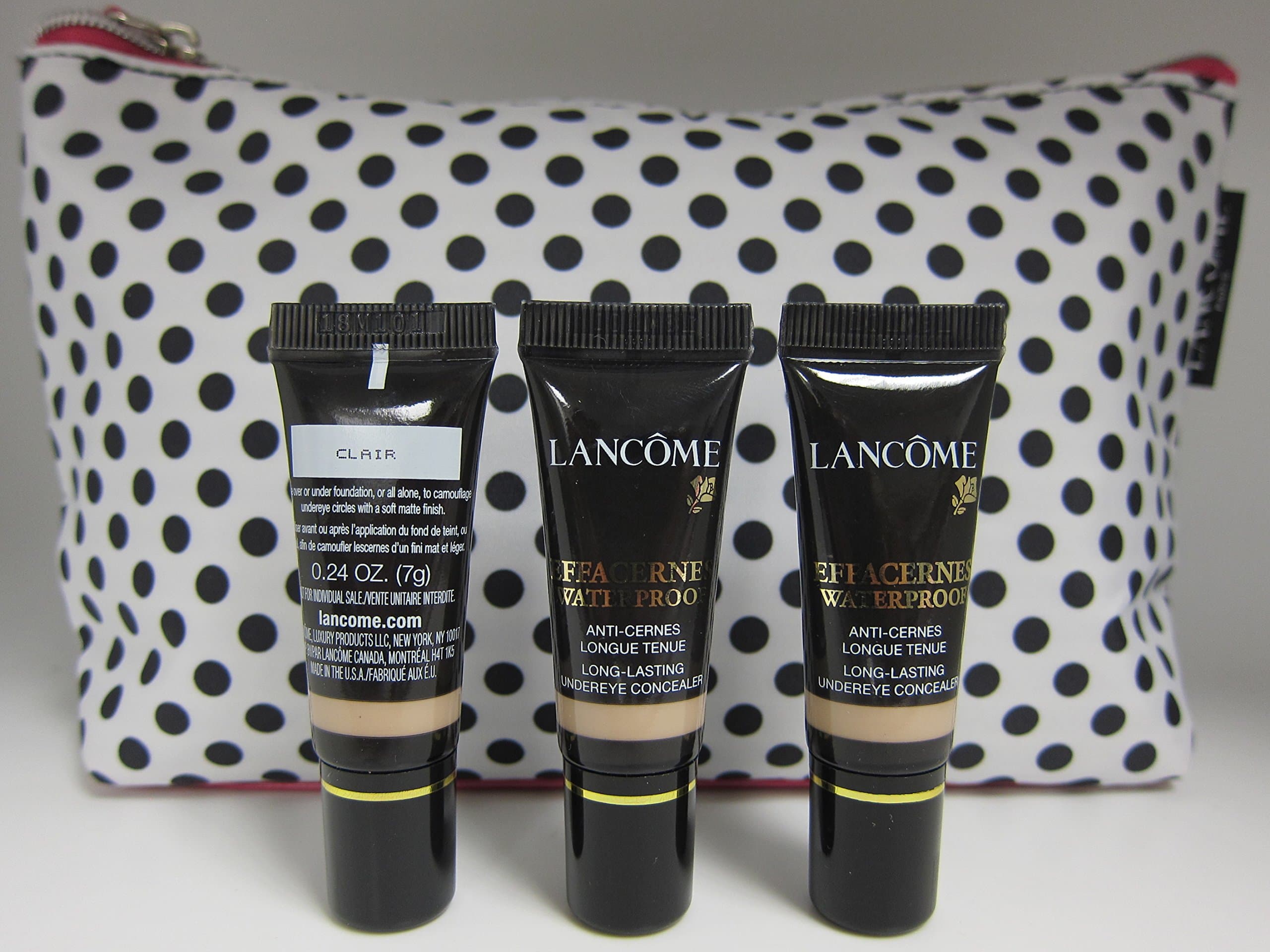 3X Effacernes Waterproof Long Lasting Undereye Concealer Color: Clair