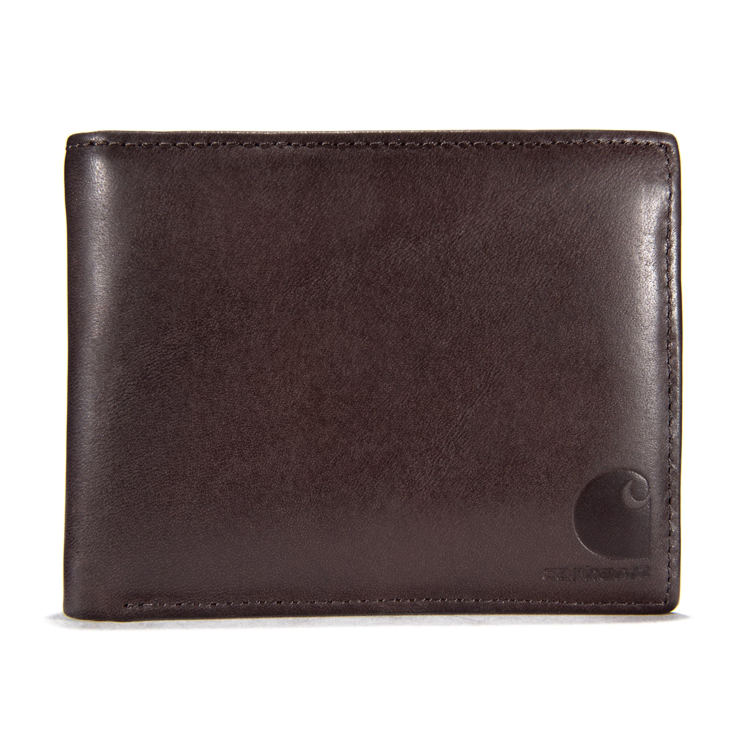 Carhartt Men's Billfold Wallet, Oil Tan Brown, One Size
