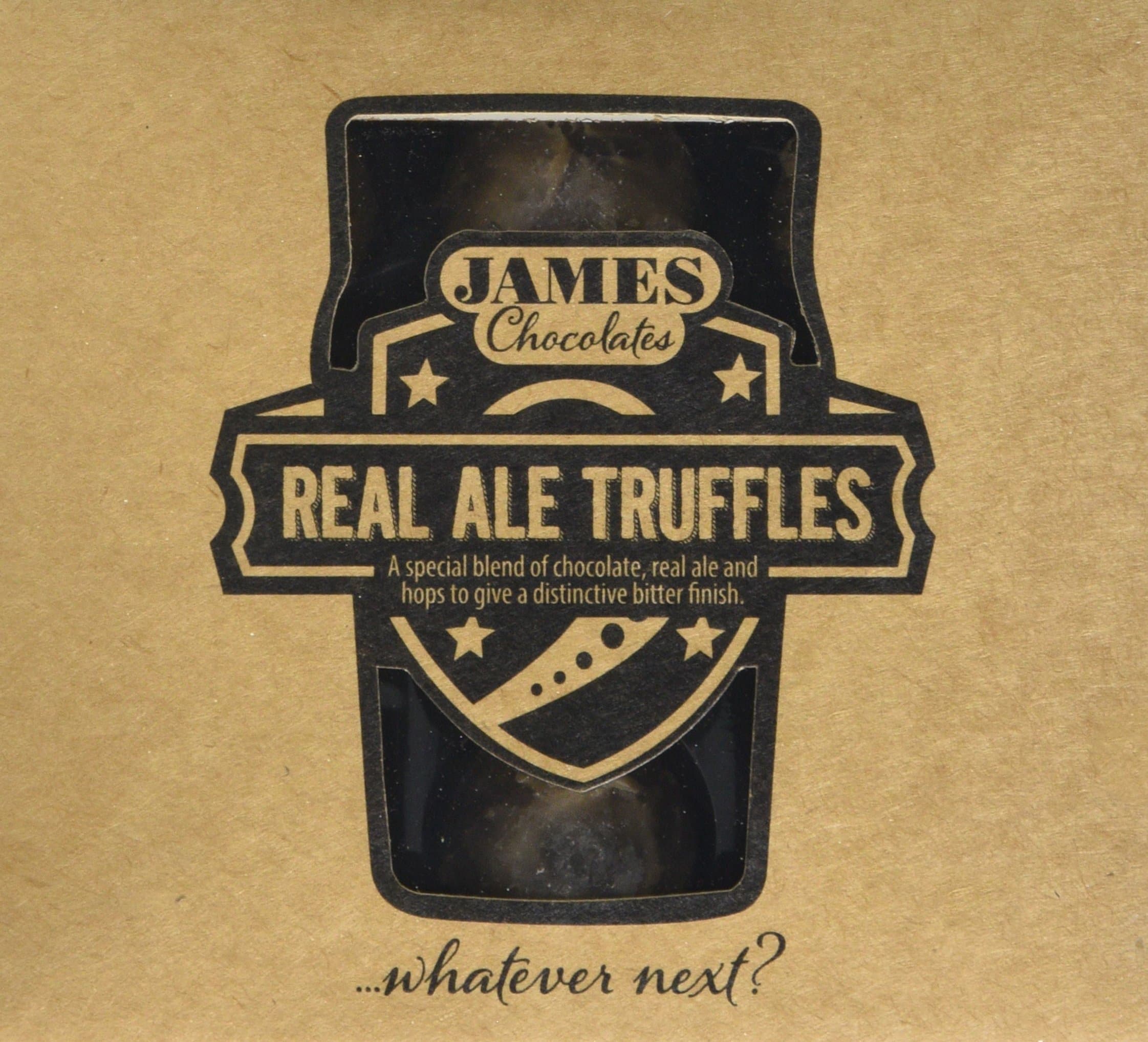James Chocolates Real Ale Truffles 100 g