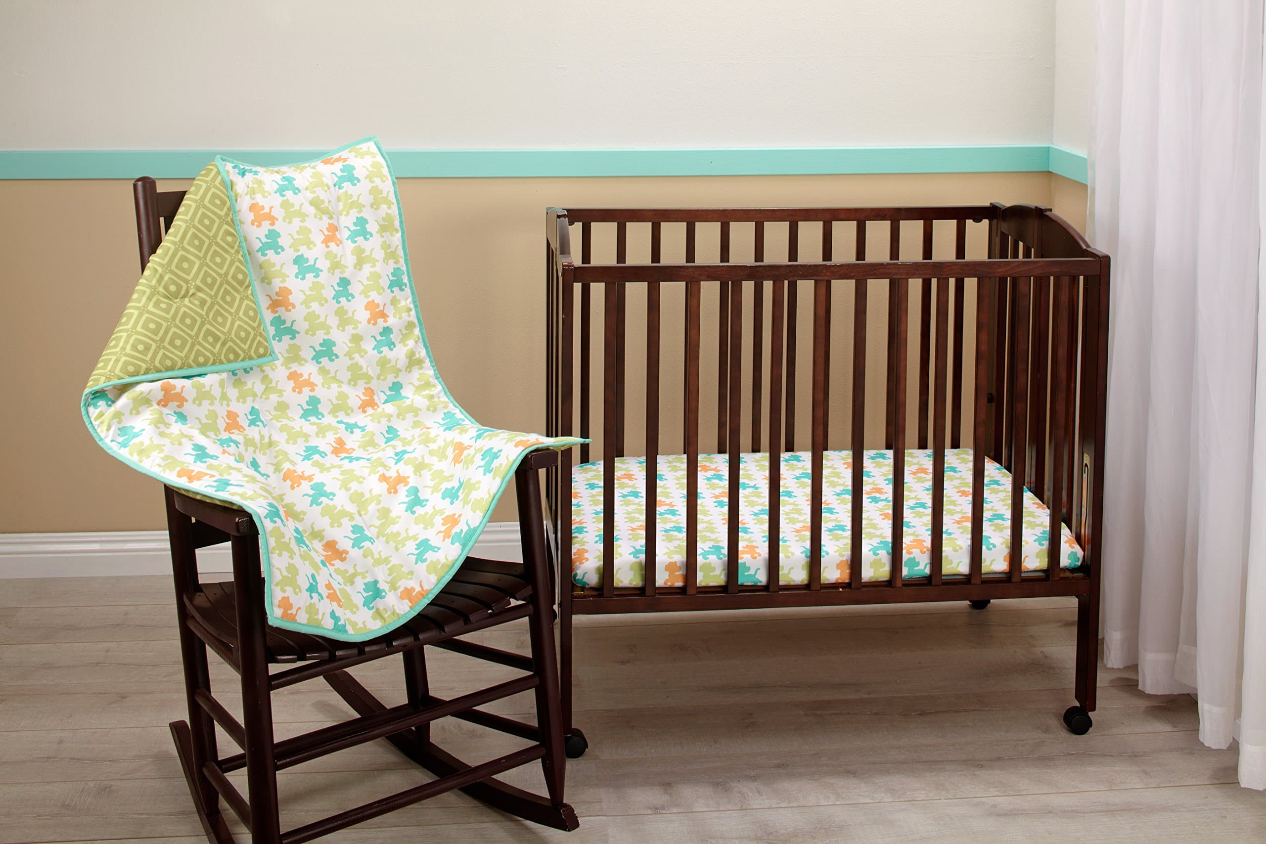 Disney Lion King 3 Piece Porta Crib/Mini Nursery Bedding Set - Comforter, 2 Sheets