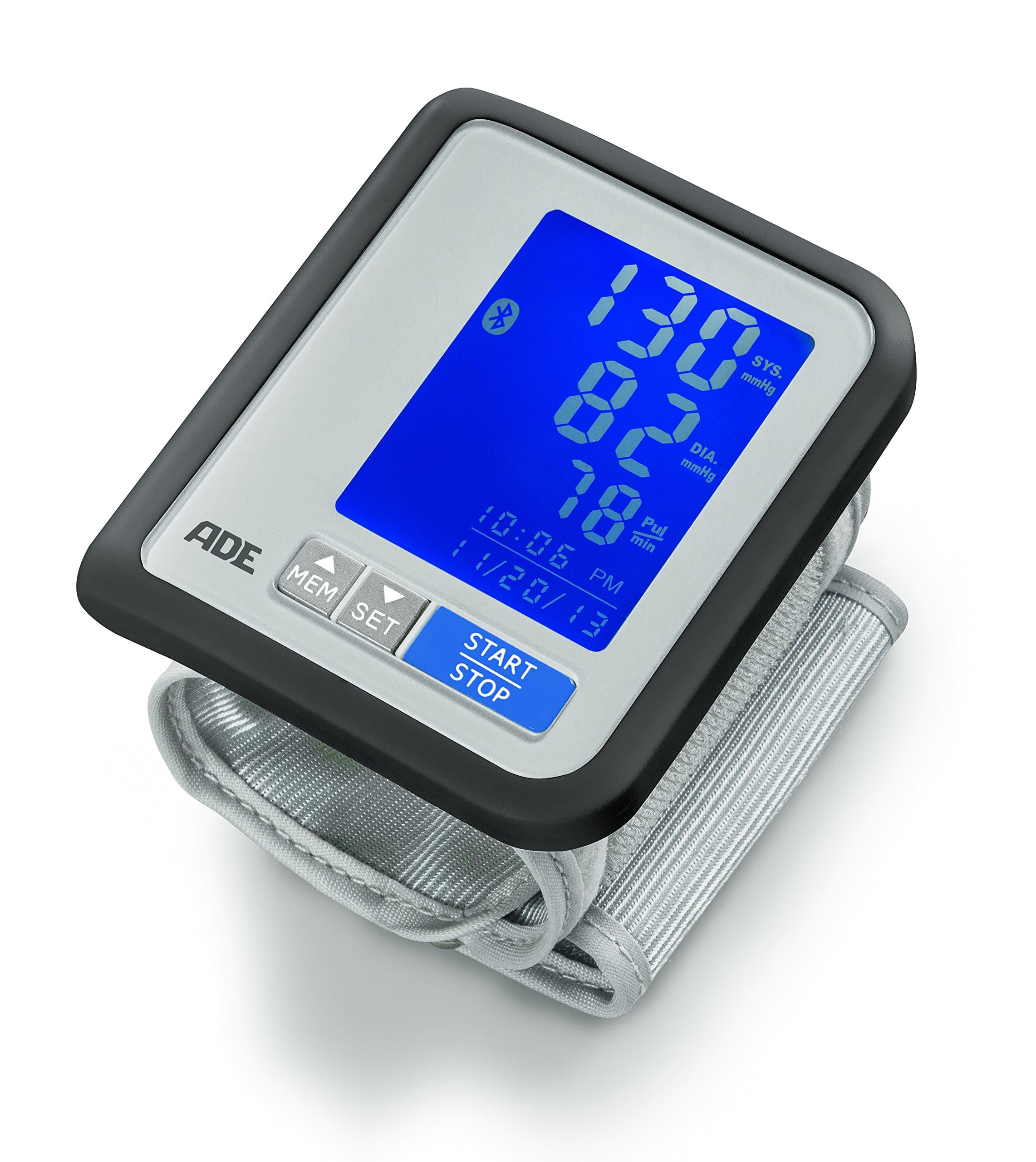 adeVital Pressure – Blood Pressure Monitor BPM/1400/Bluetooth with App for Android and iOS