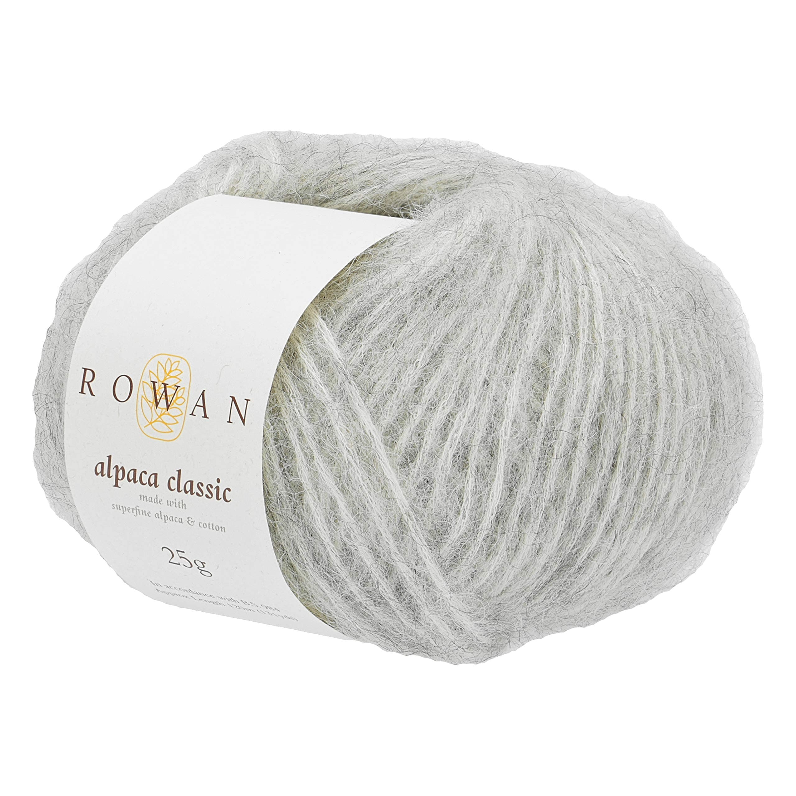 Rowan Hand Knitting Yarn, 57% Alpaca, 43% Cotton, Feather, One Size
