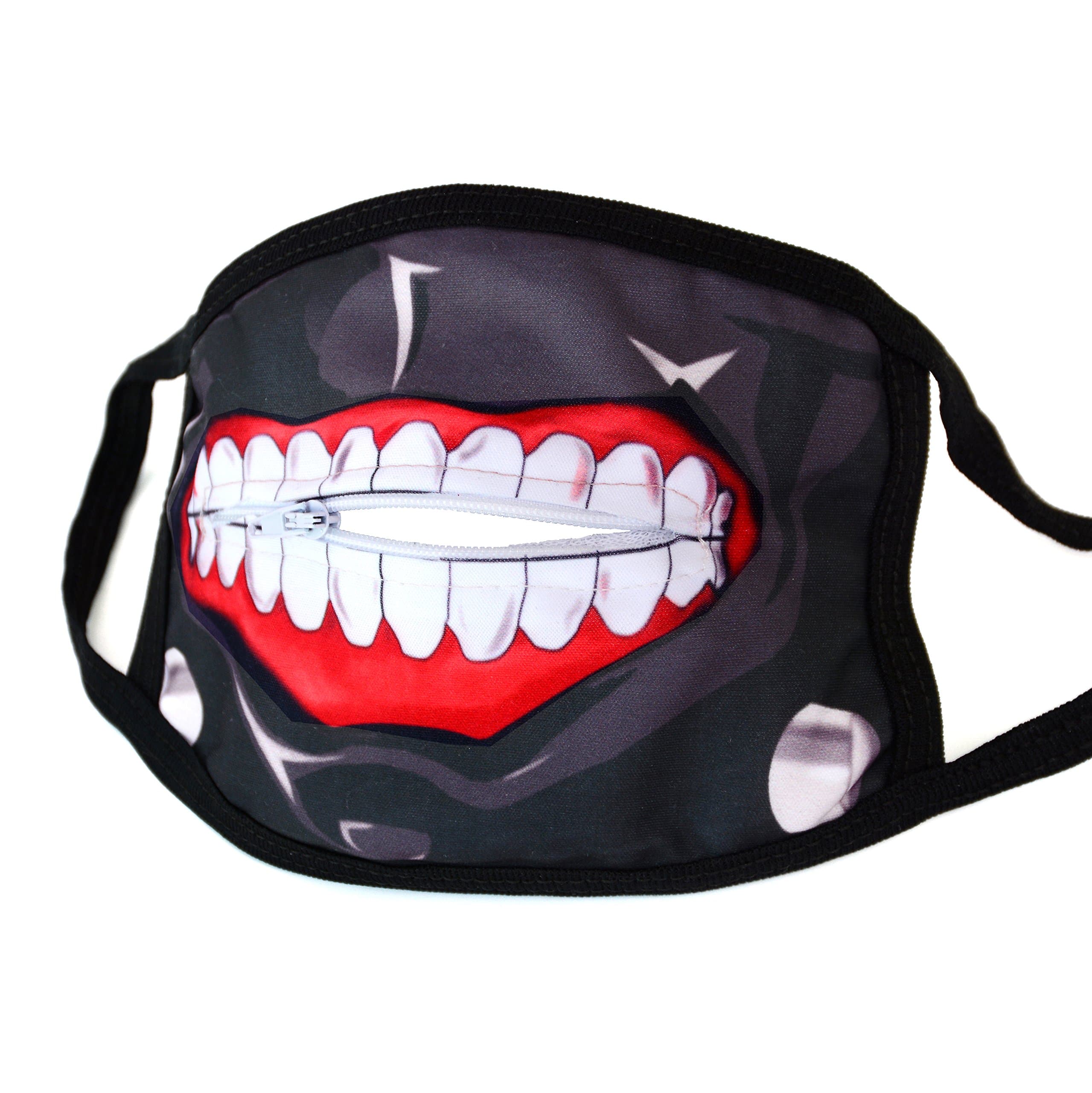 papapanda Mask Zipper Tokyo Ghoul Ken Kaneki