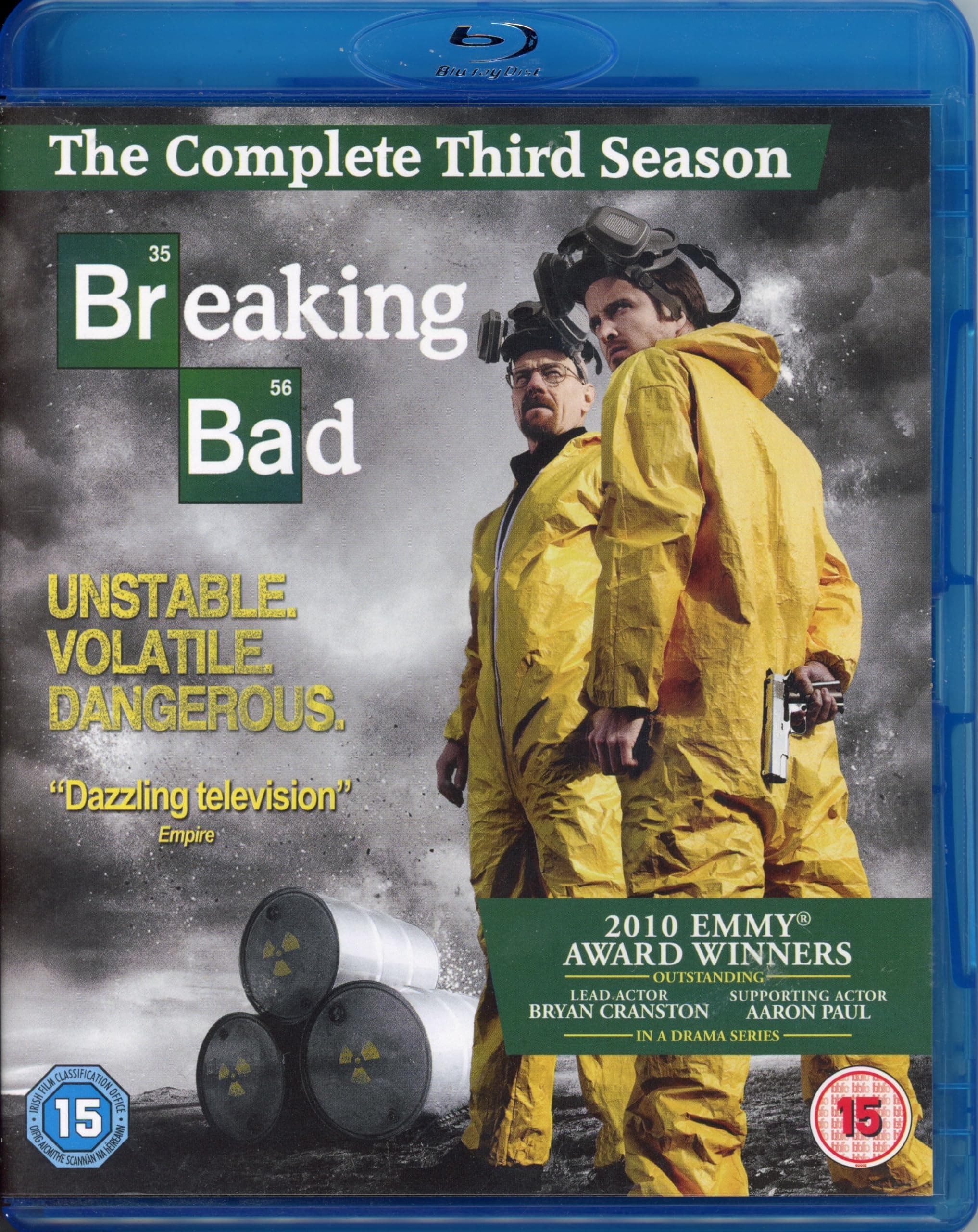 Breaking Bad: Season 3 [Blu-ray] by Sony Pictures Home Entertainment by Adam Bernstein, Colin Bucksey, Johan Renck, Bryan Cranston